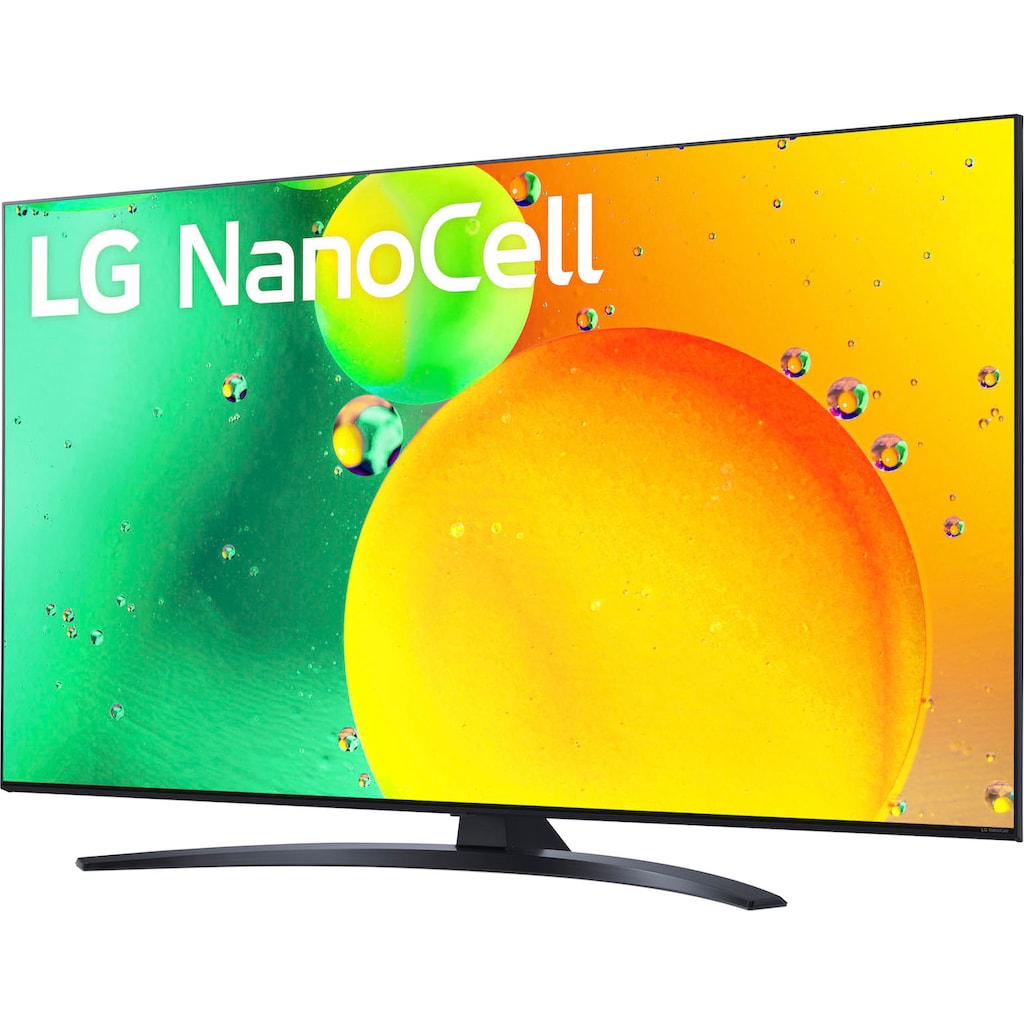 LG LED-Fernseher »55NANO769QA«, 139 cm/55 Zoll, 4K Ultra HD, Smart-TV, α5 Gen5 4K AI-Prozessor, Direct LED, HDMI 2.0, Sprachassistenten