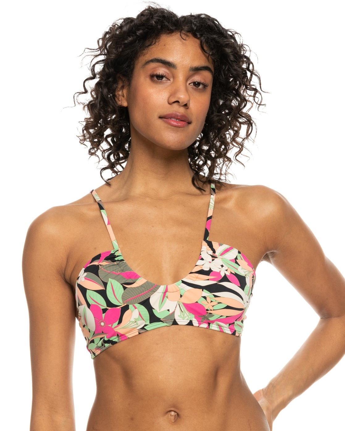 Roxy Bandeau-Bikini-Top »Printed Beach Classics«