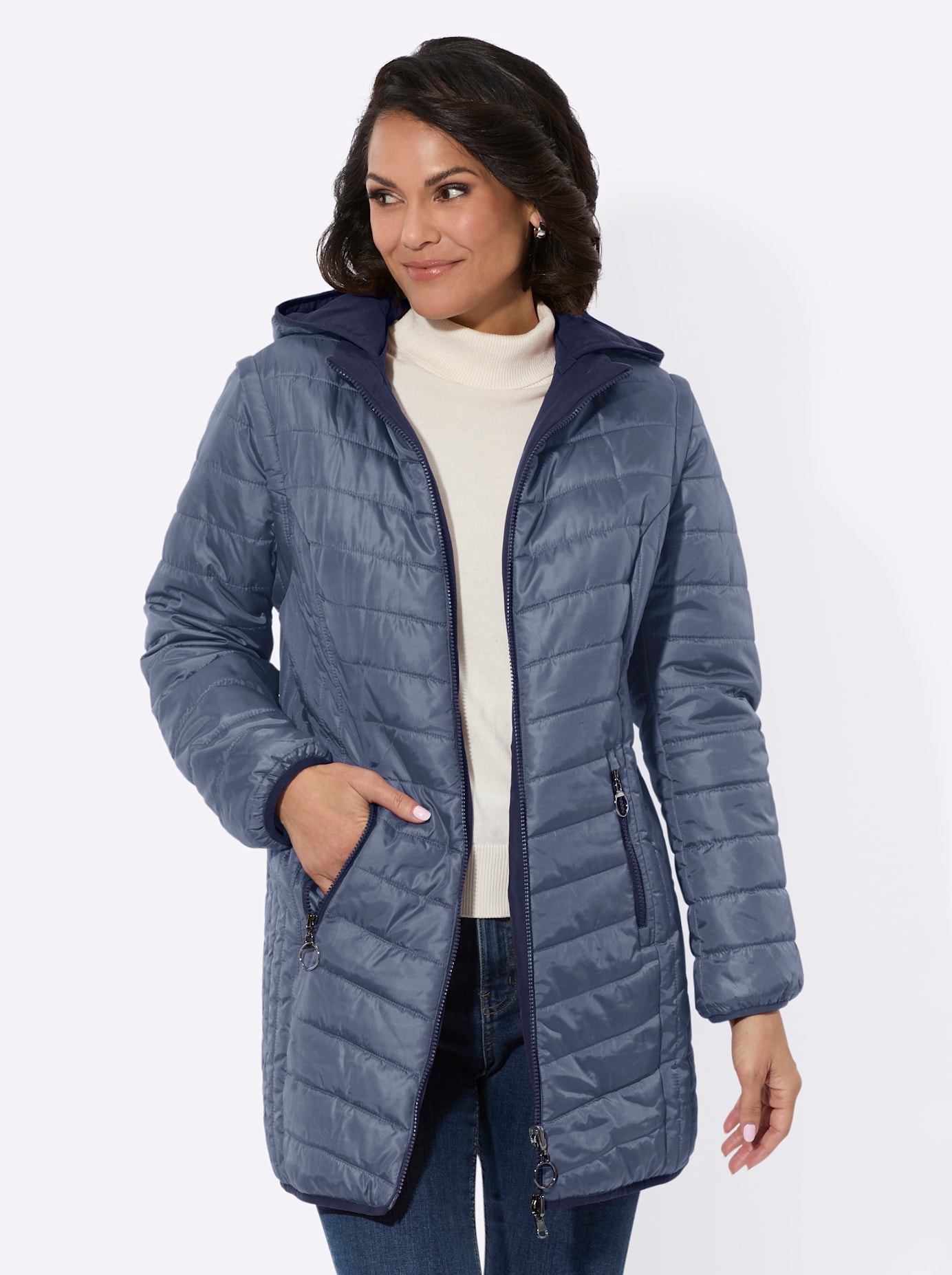 Casual Looks Wendejacke, mit Kapuze