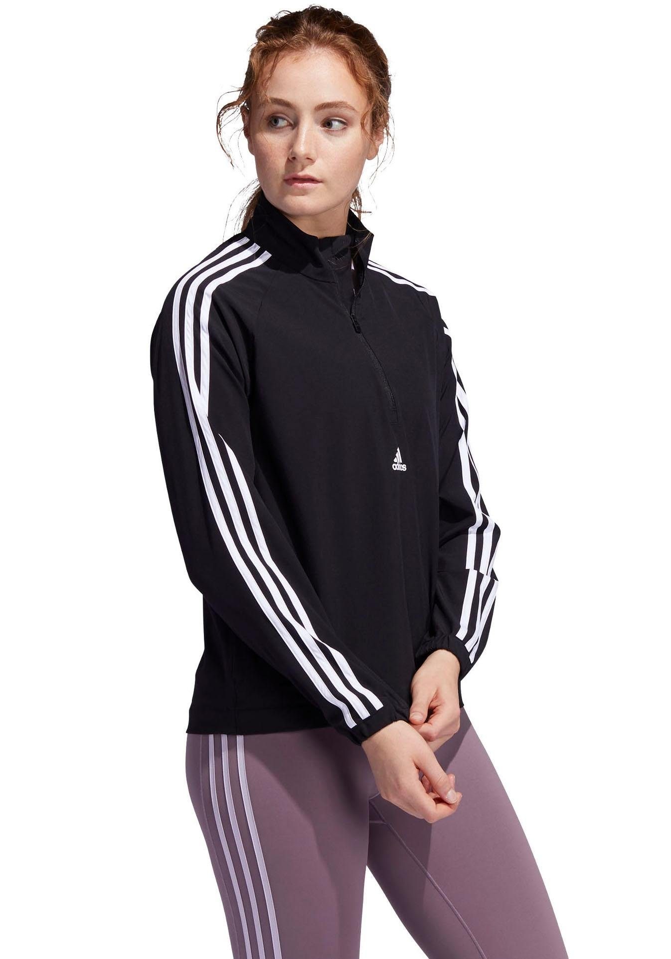 Windbreaker »WOVEN 3 STRIPES 1/2 ZIP«