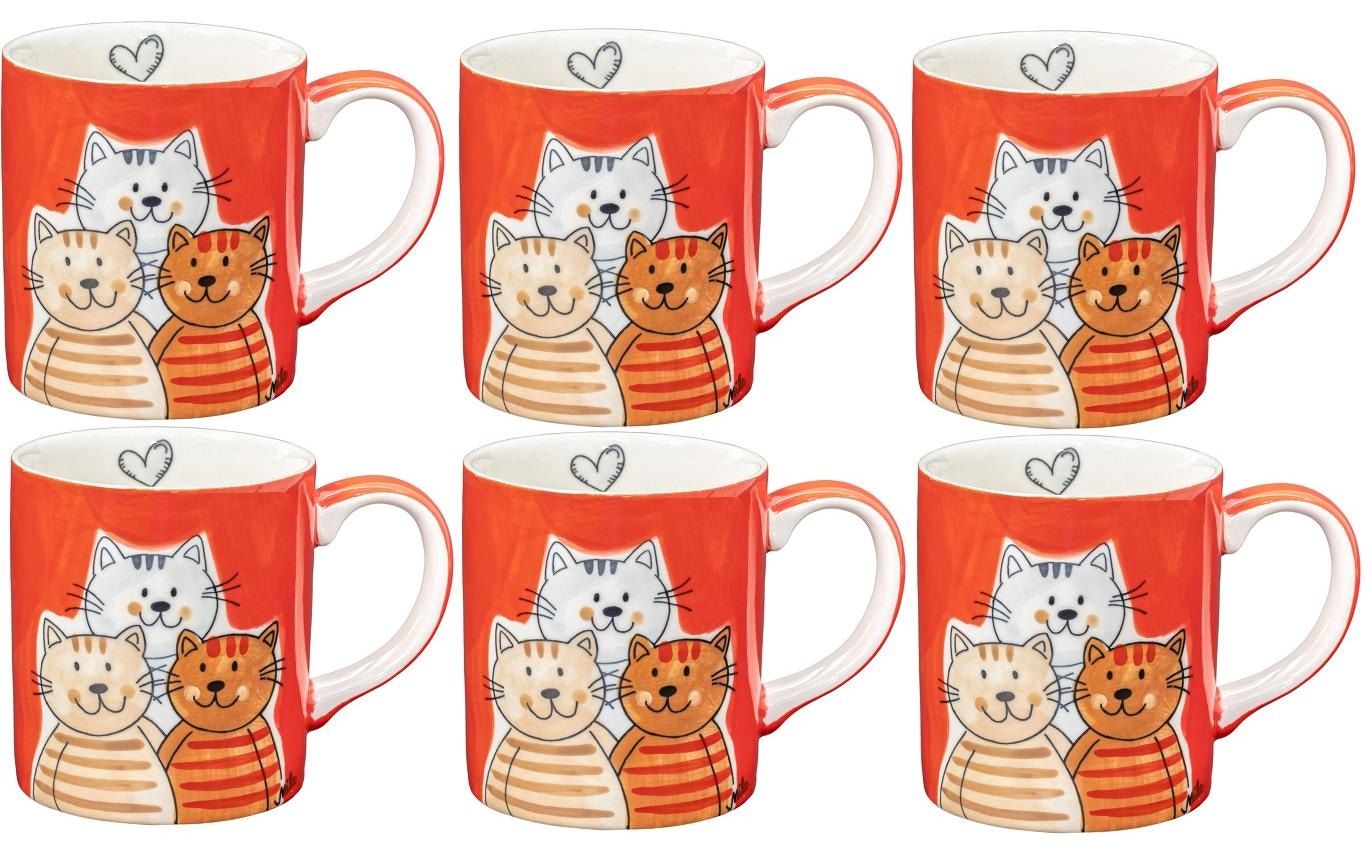 Thermotasse »Cuddly Cats 280 m«, (6 tlg.)