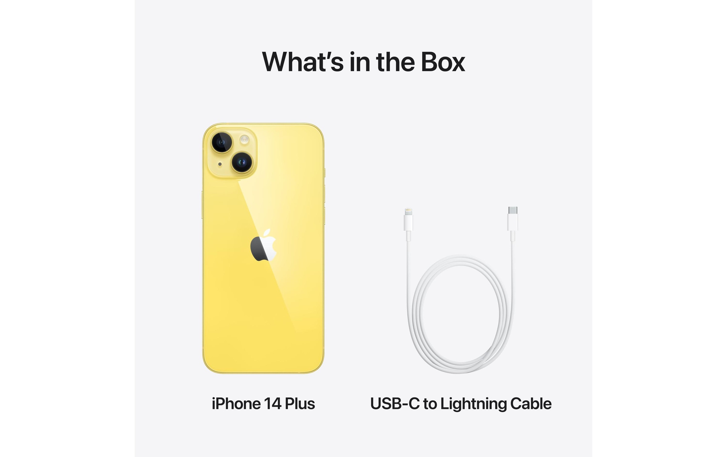 iPhone 14 Plus, 256 GB, Gelb