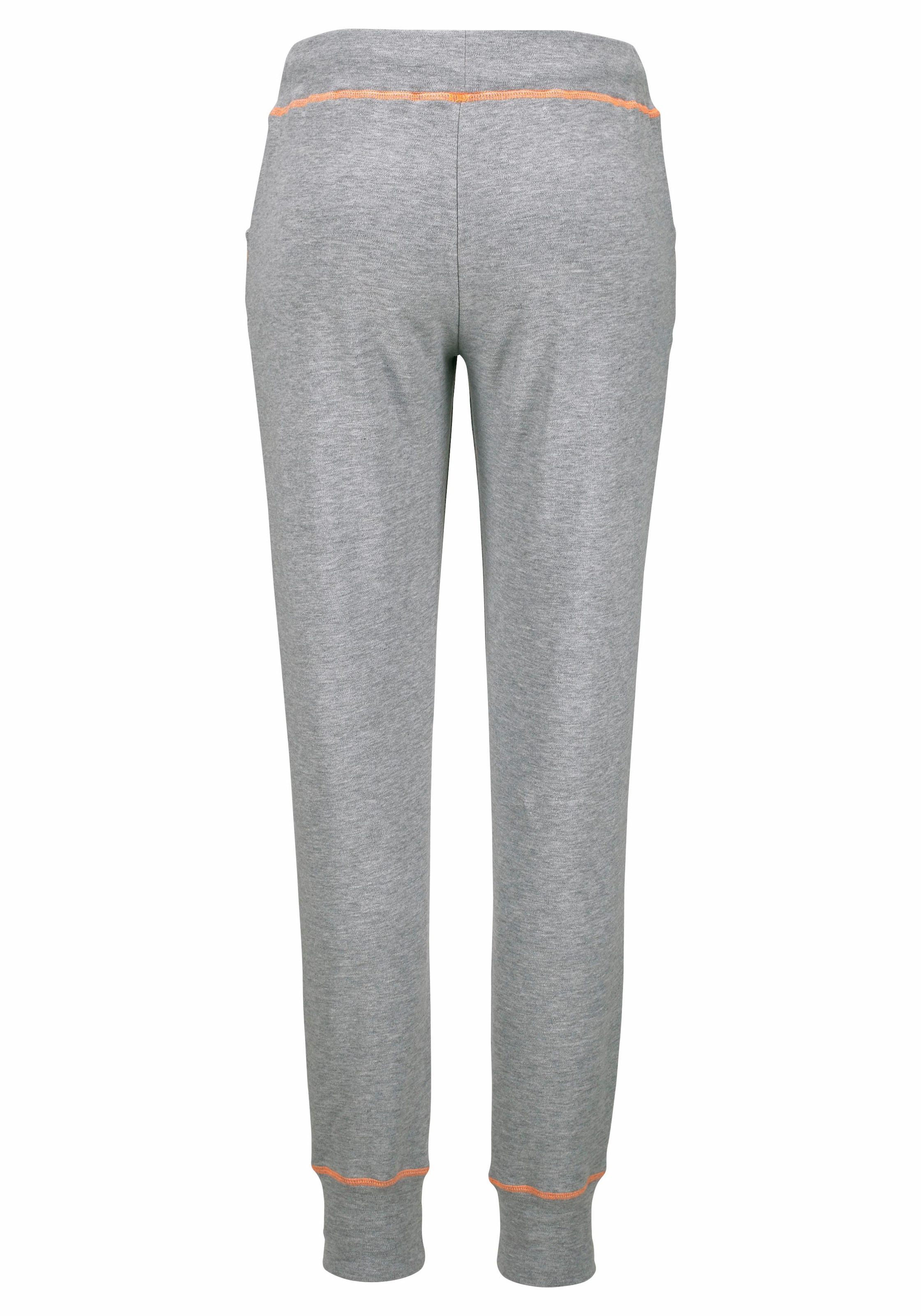 Bench. Loungewear Relaxhose, mit kontrastfarbenen Nähten, Loungewear