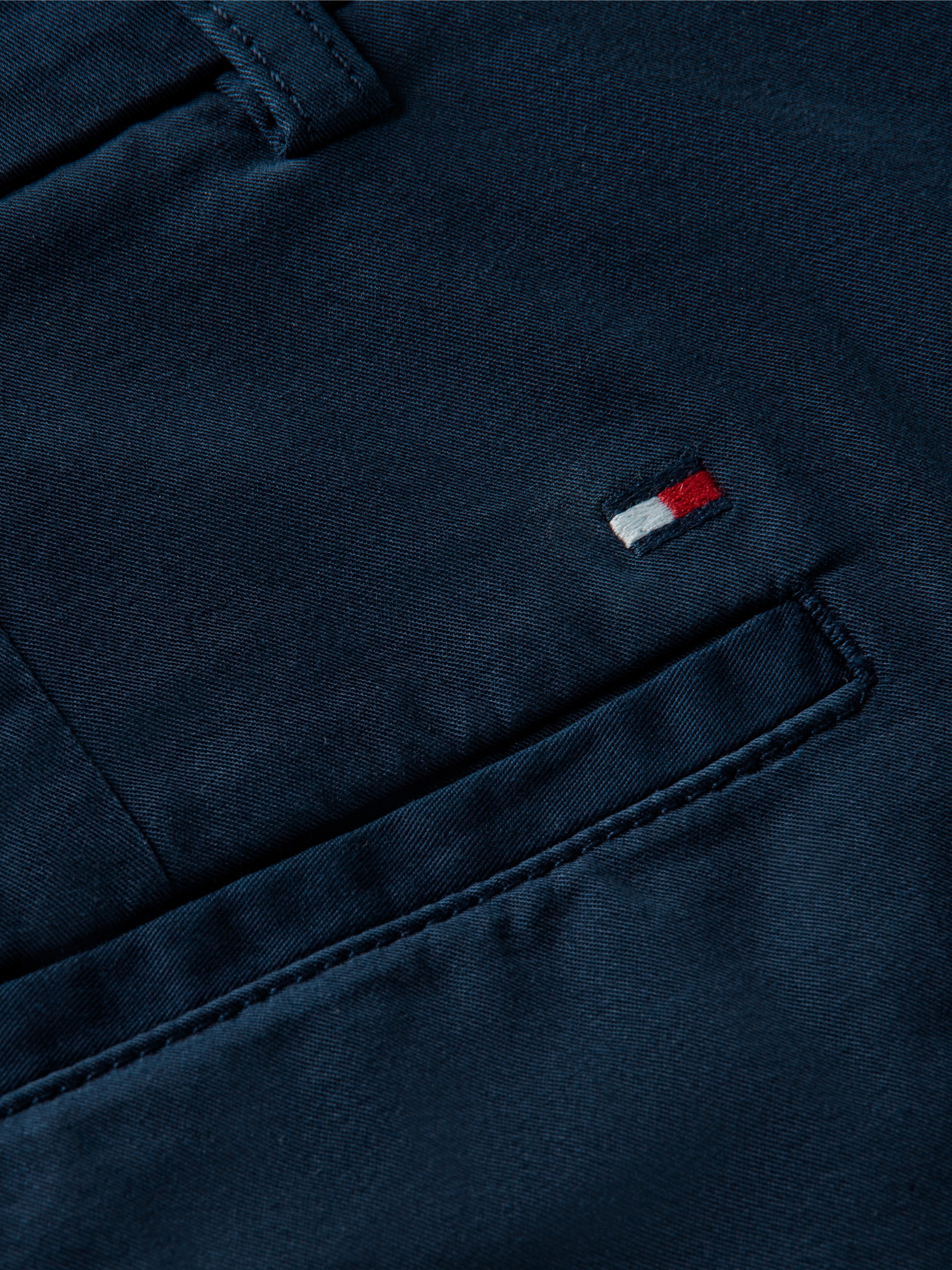 Tommy Hilfiger Chinos »CO GMD SLIM STRAIGHT CHINO«  mit mittlerer Leibhöhe