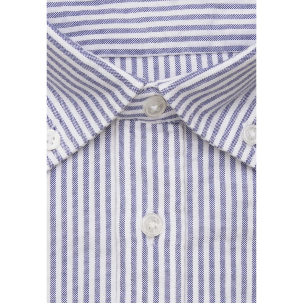 seidensticker Businesshemd »X-Slim«, X-Slim Langarm Button-Down-Kragen Streifen