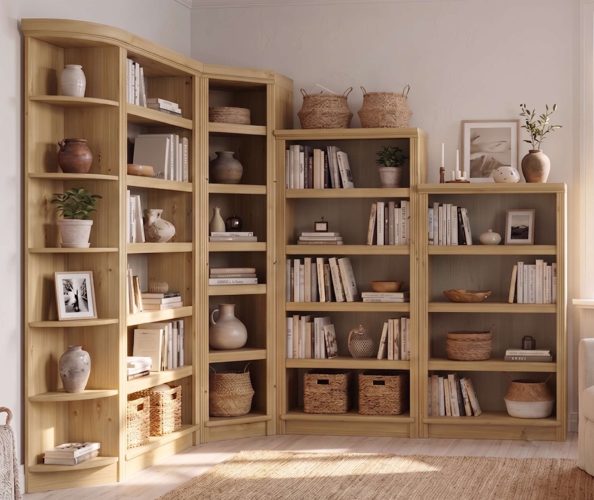 GOODproduct Bücherregal »Soeren« aus massiver Kiefer, Tiefe 29 cm, FSC®-zertifiziert