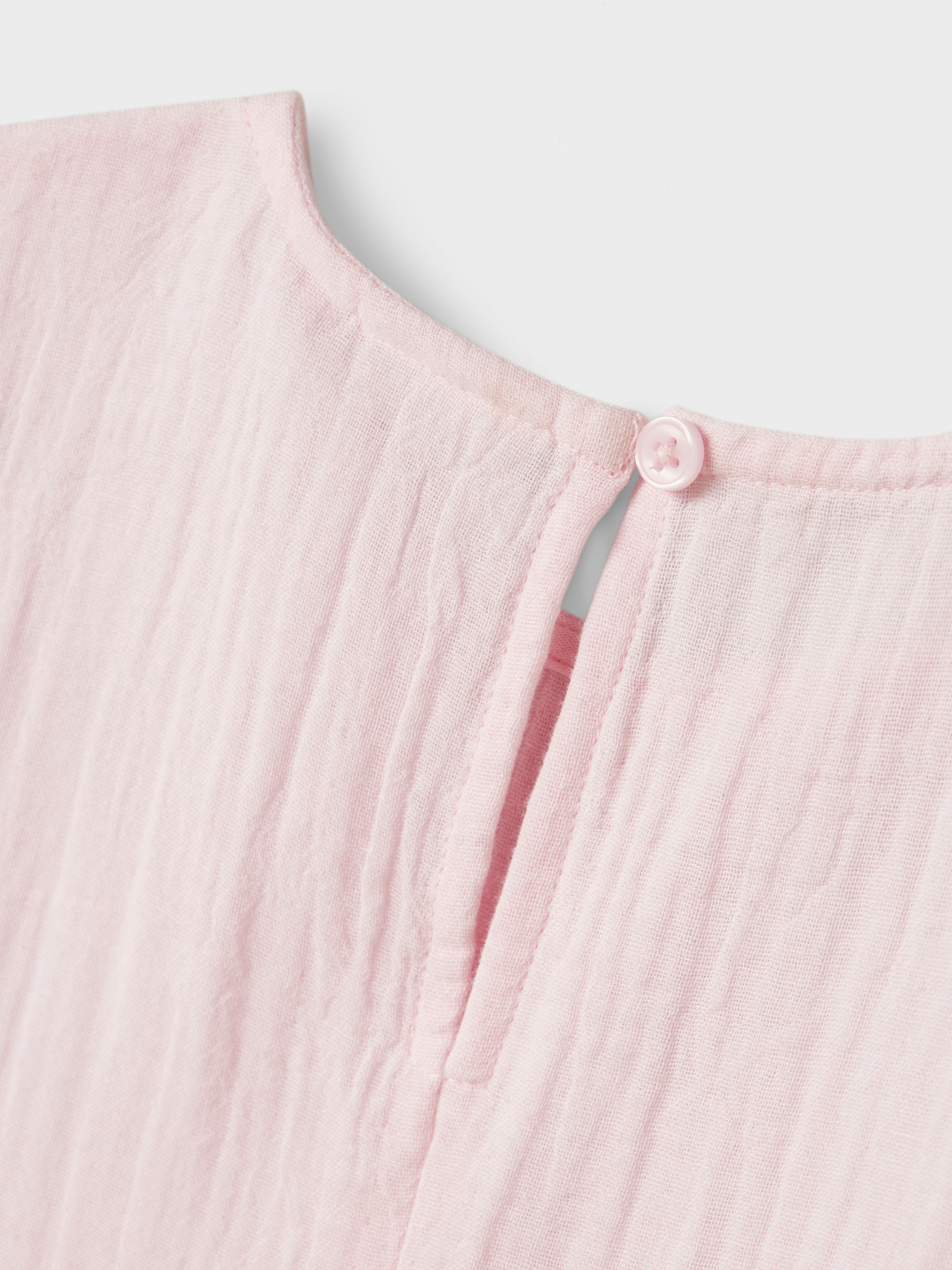 Name It Robe tunique »NMFJASMIN SS DRESS NOOS« Baumwolle - Musselin, mit Volant