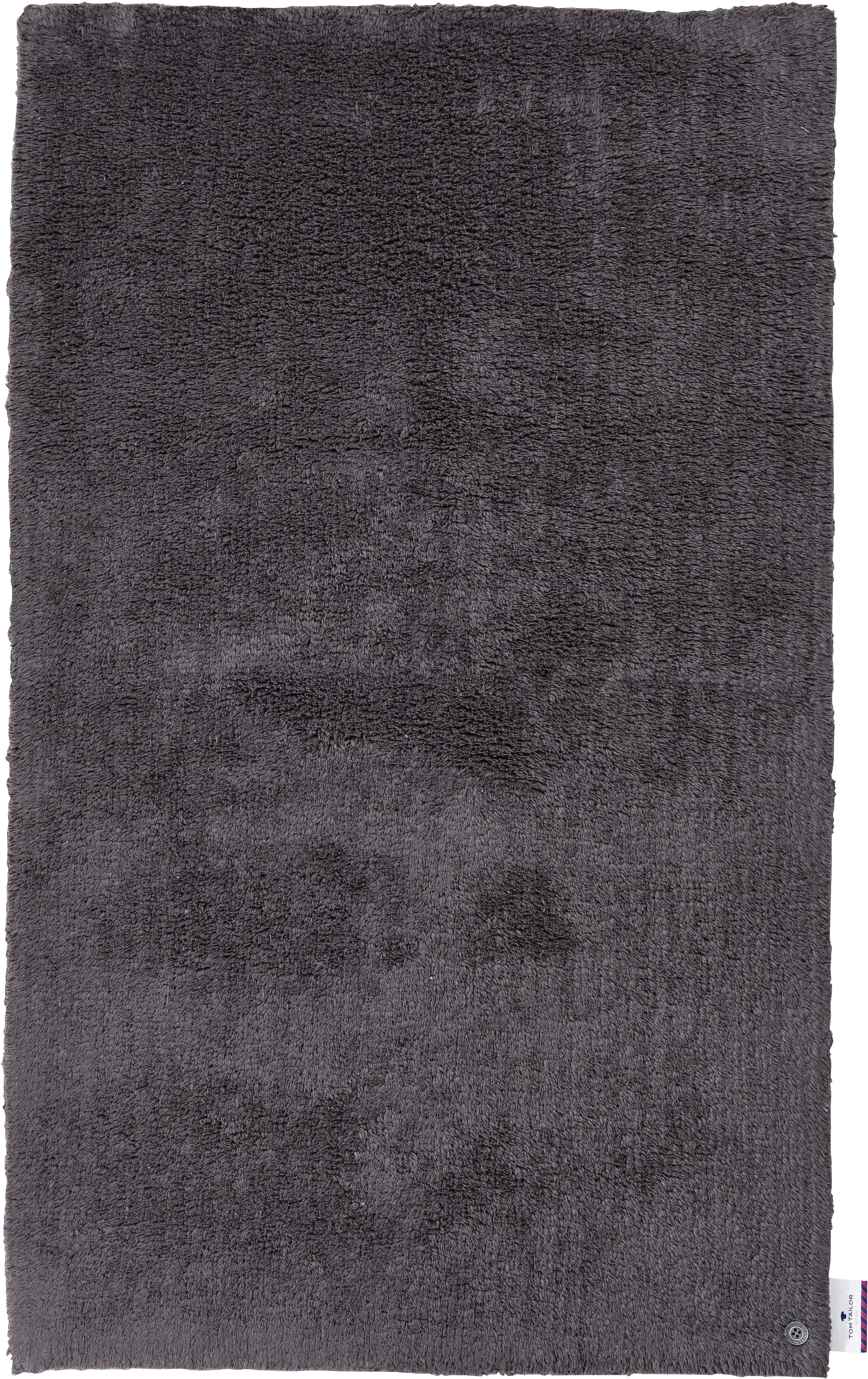 Image of TOM TAILOR HOME Badematte "Cotton Double Uni" Höhe 20 mm beidseitig nutzbar fussbodenheizungsgeeignet strapazierfähig Badteppich, Uni Farben, rechteckig & quadratisch erhältlich