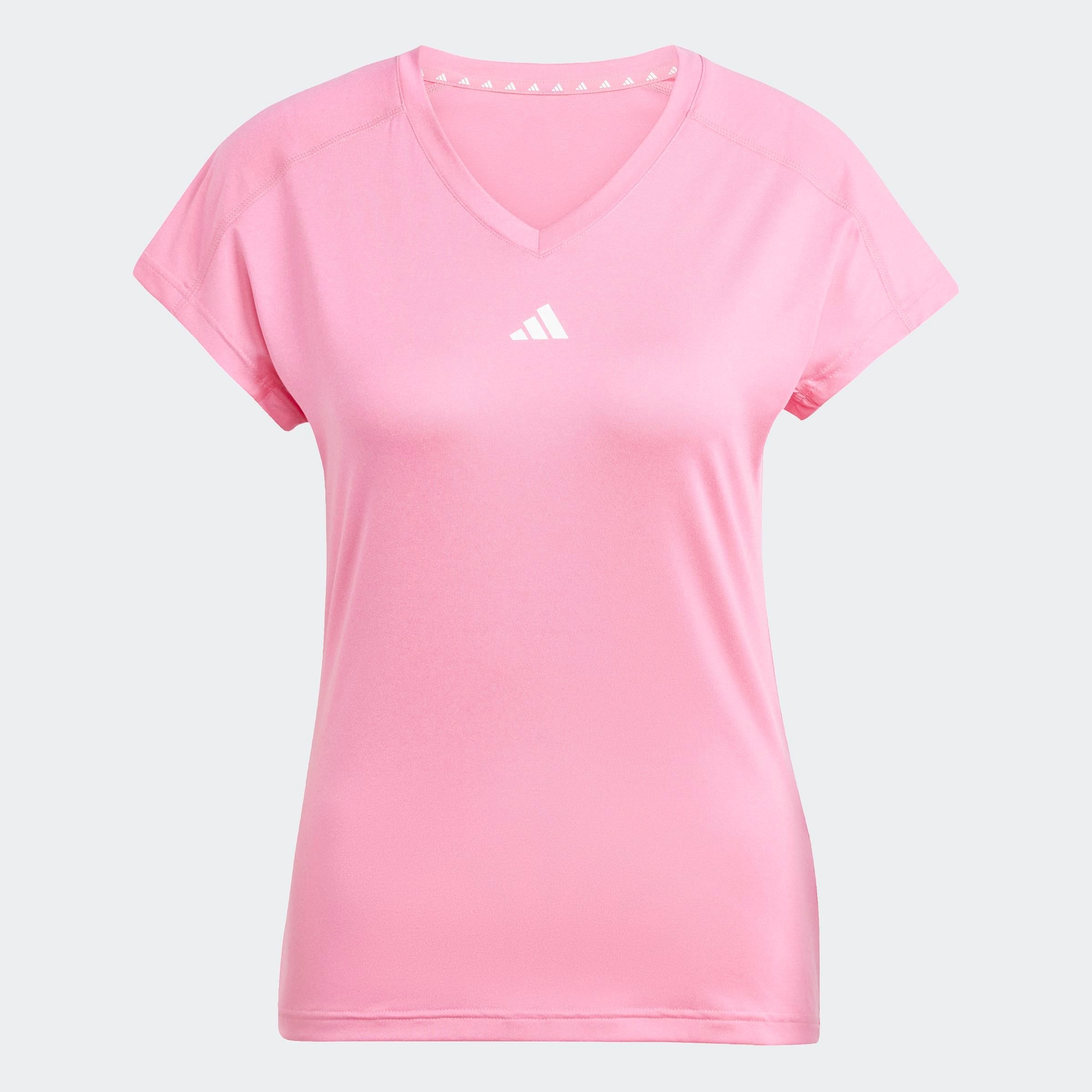 adidas Performance T-Shirt »TR-ES MIN T«, Trainingsshirt, feuchtigkeitsabsorbierend mit V Ausschnitt