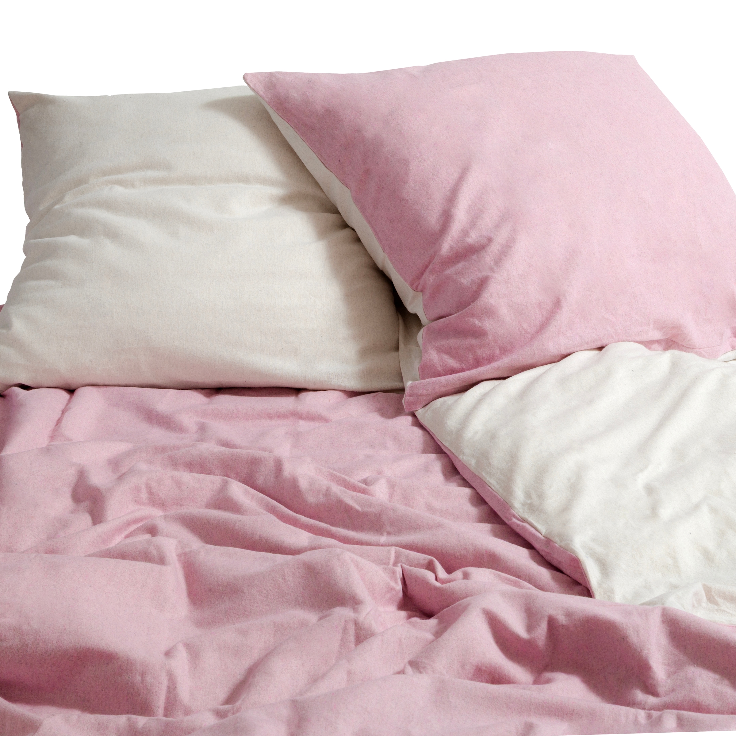 Wolkenfeld Housse de coussin »Flanell Baumwolle Kopfkissenbezug - Premium Kissenbezug« Grösse 80x80, 40x80 und 70x90 cm; versteckter Reissverschluss