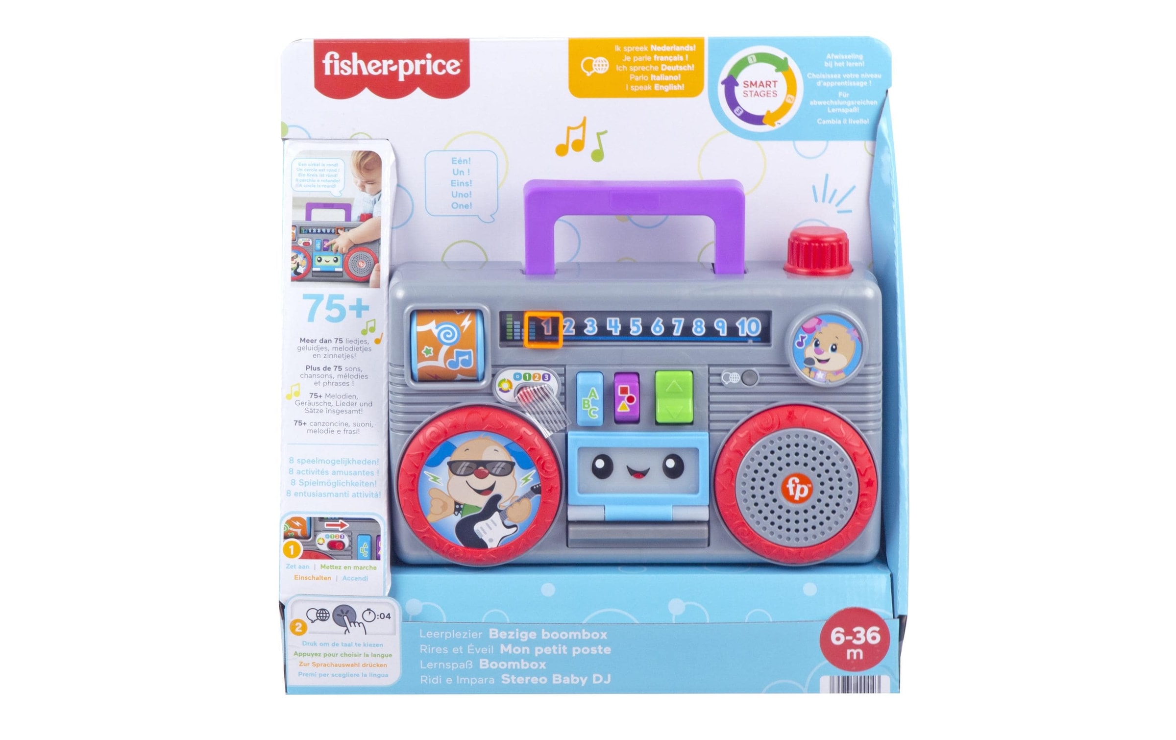 Fisher-Price® Lernspielzeug »Lernspass Boombox«