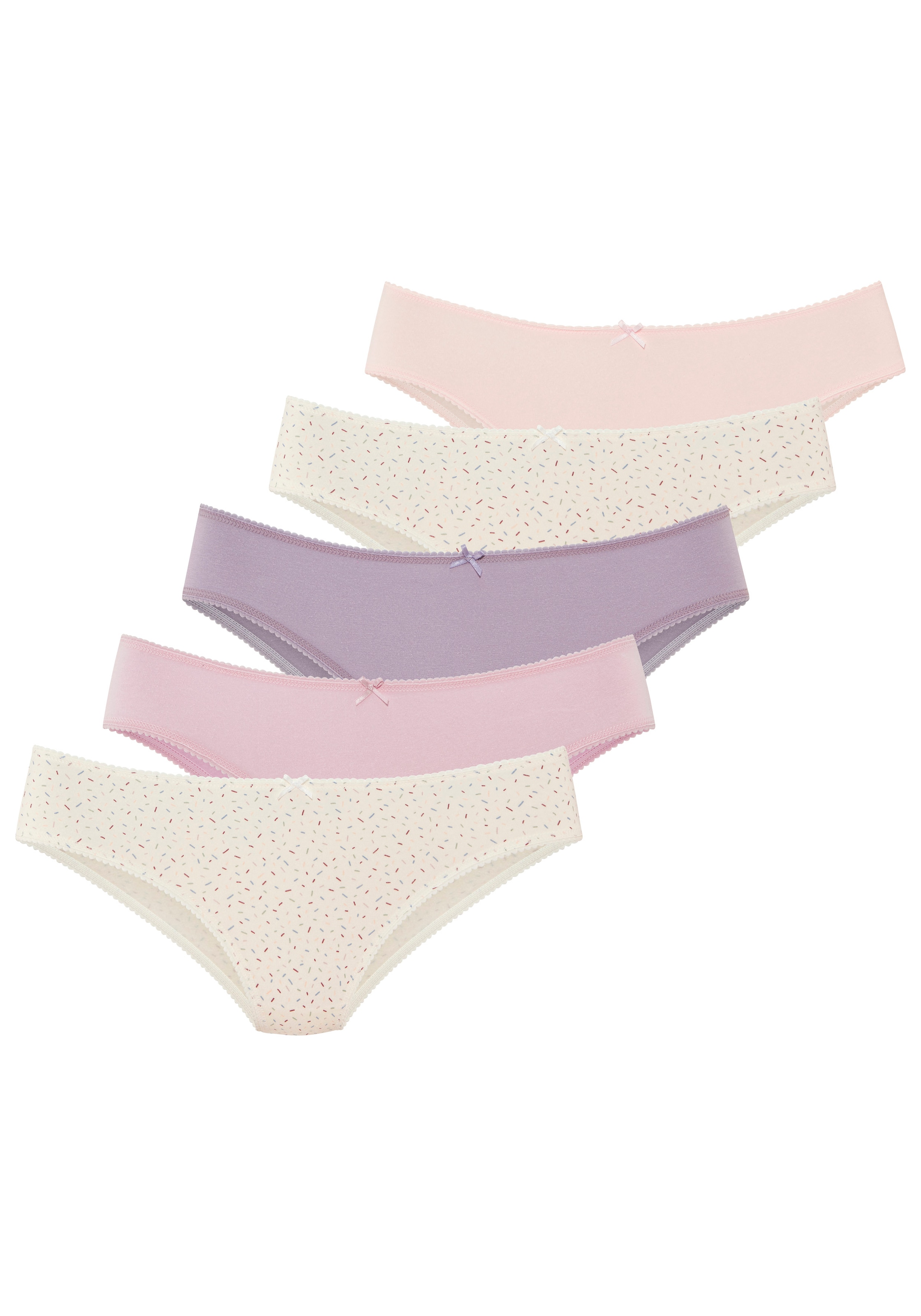 Image of Vivance Jazz-Pants Slips mit kleiner Häkelkante, weiche Baumwollmischung
