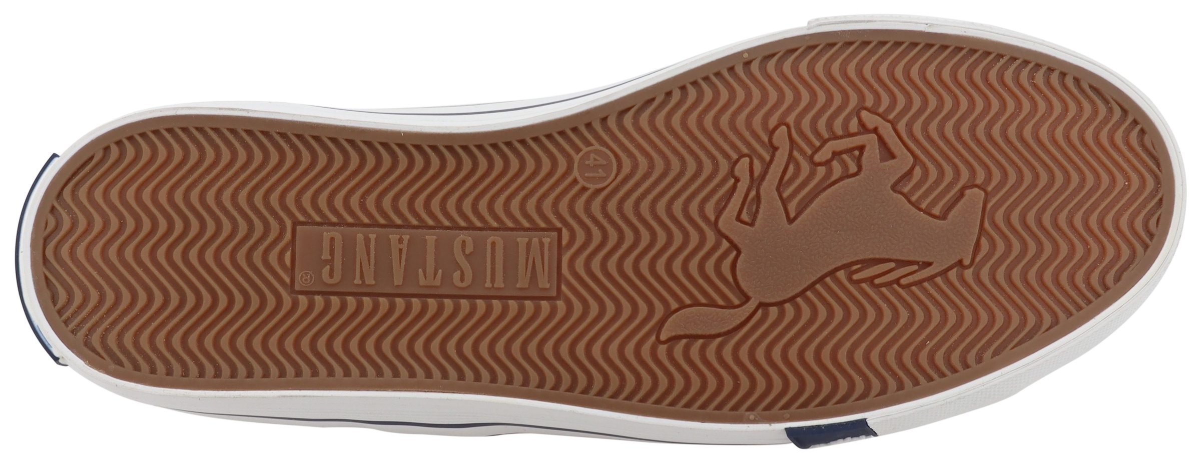 Mustang Shoes »Calogero«  Mocassin, chaussure décontractée, chaussure basse avec coutures contrastées