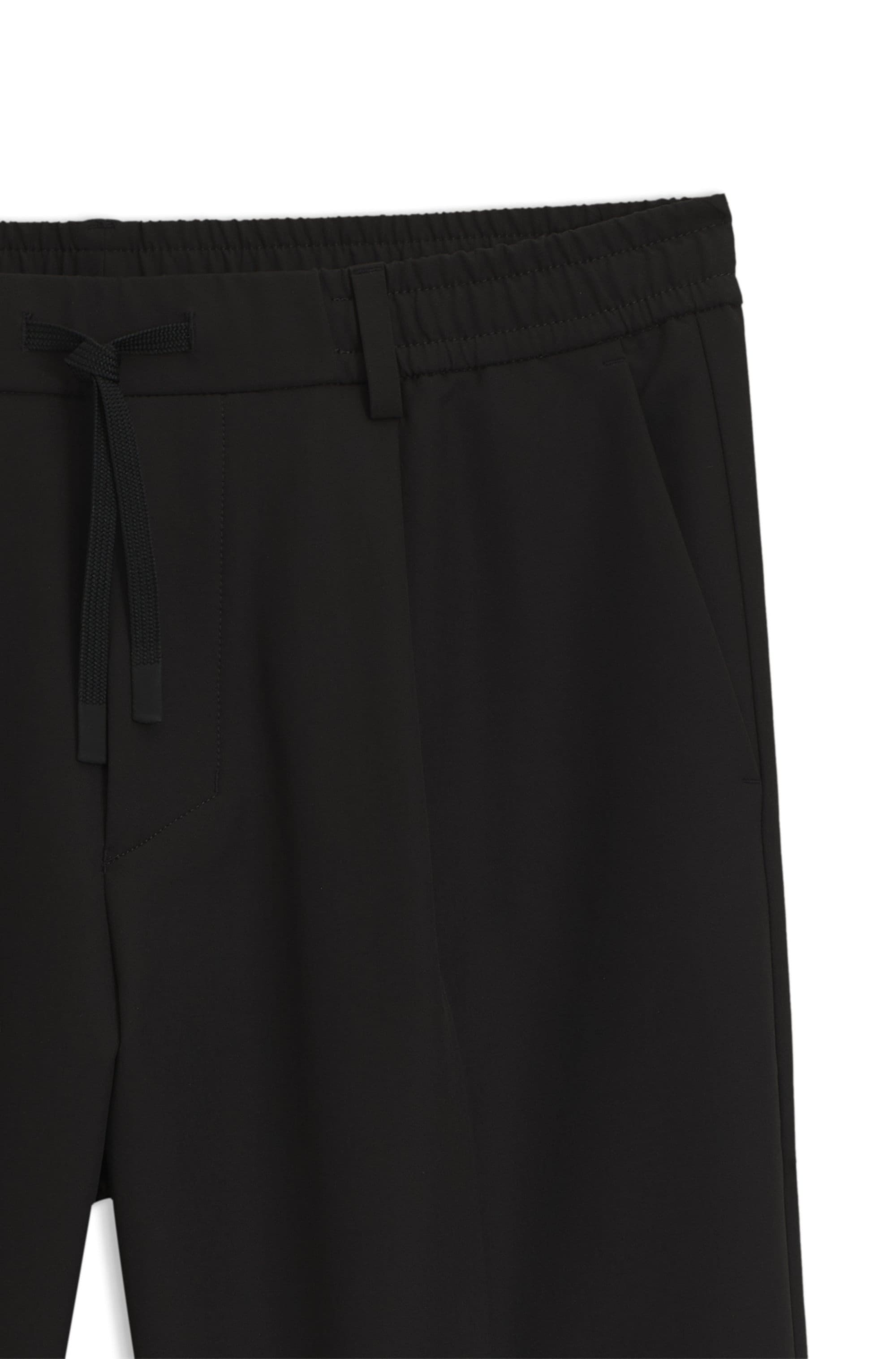 BOSS GREEN Webhose »T Convert-Pleat«  mit Zugbund und Markenlabel Bundfaltenhose Anzughose Stretchhose