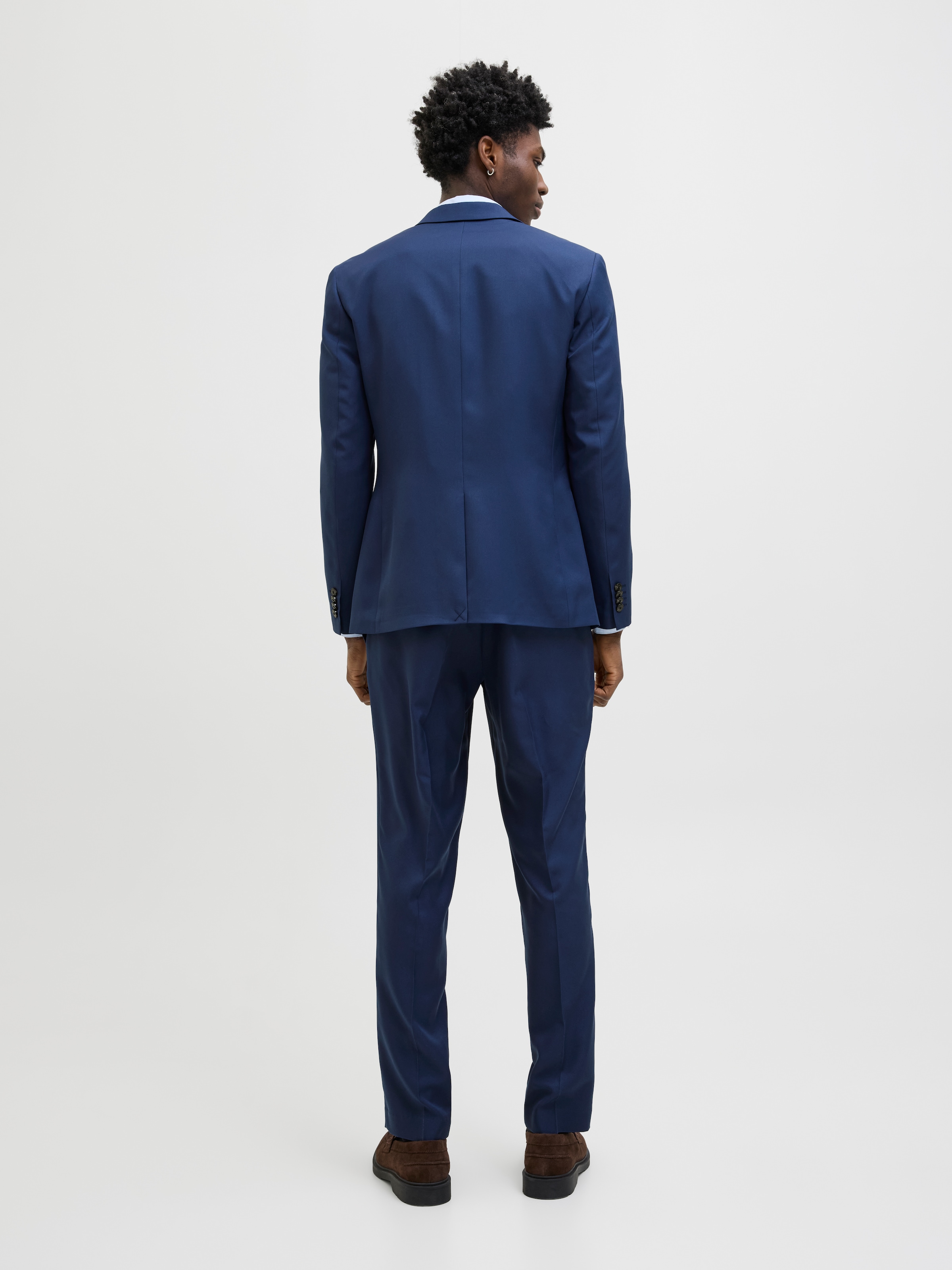 Jack & Jones Anzug »JPRCOSTA SUIT« Set, 2 tlg. sehr schmal aus Polyester, sehr schmale Passform, mit Reverskragen, Langarm-Sakko
