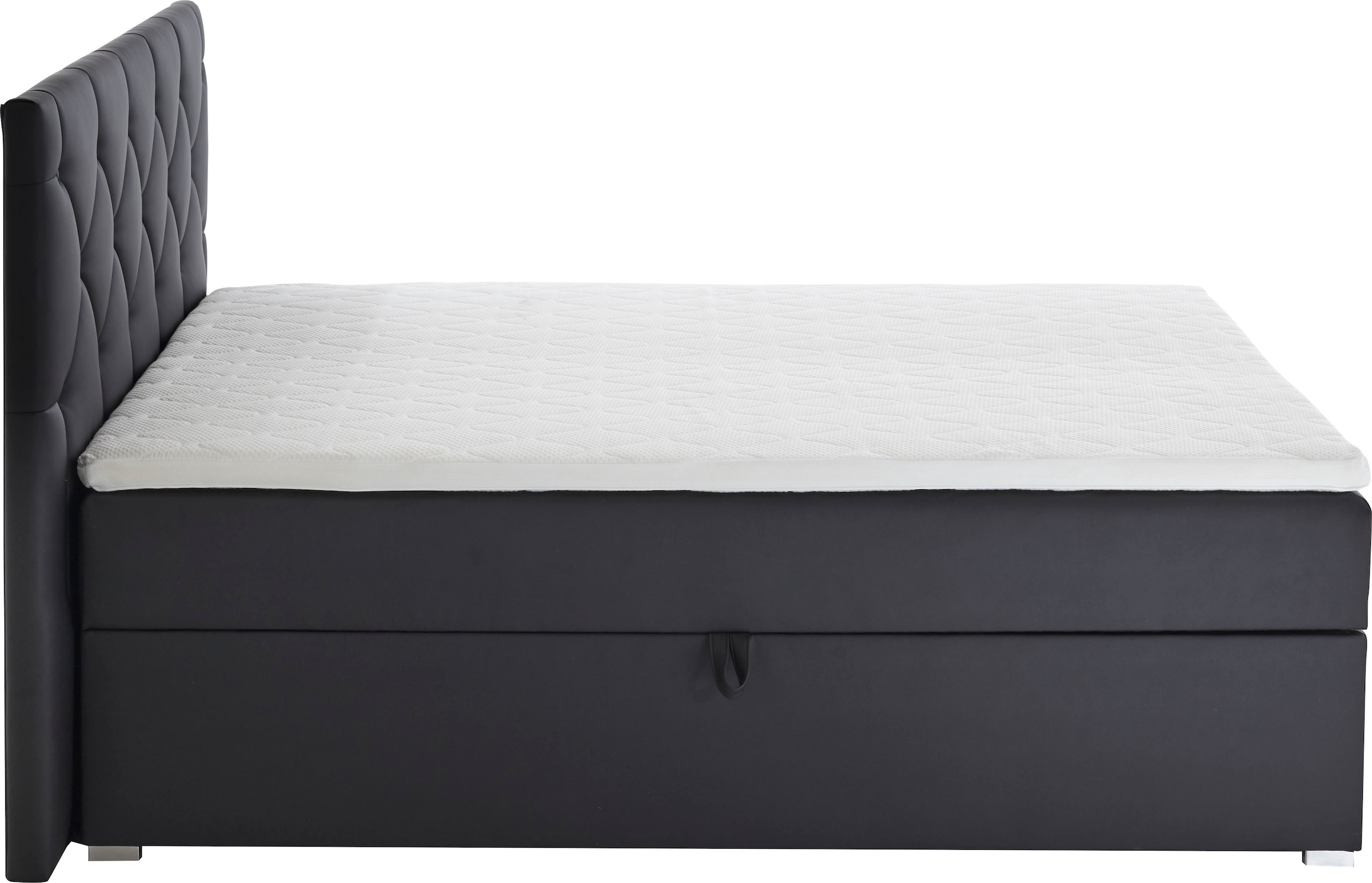 ATLANTIC home collection Lit de boxe »Meike« mit XXL-Bettkasten und Topper