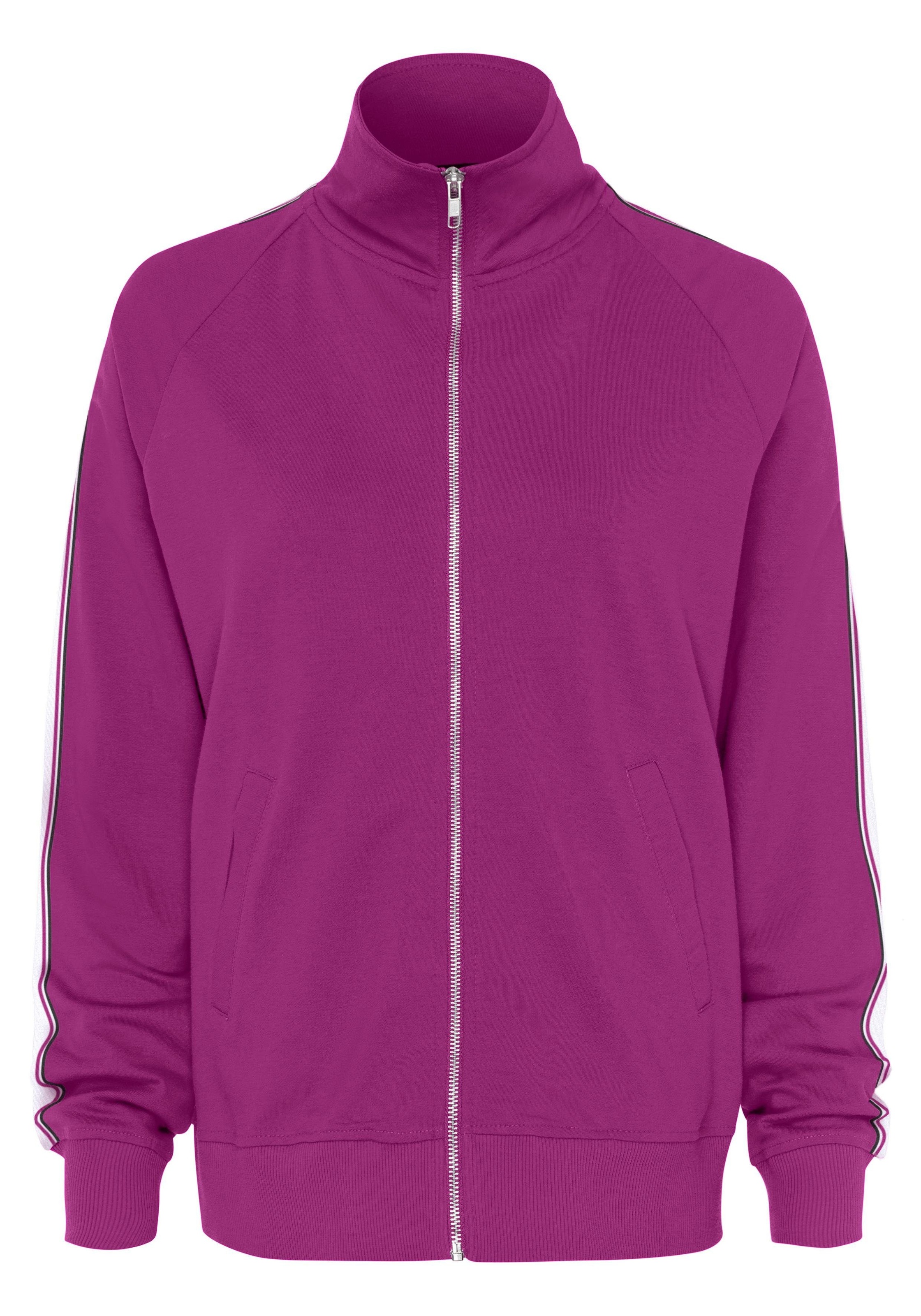 H.I.S Sweatjacke mit seitlichem Tape, Loungewear