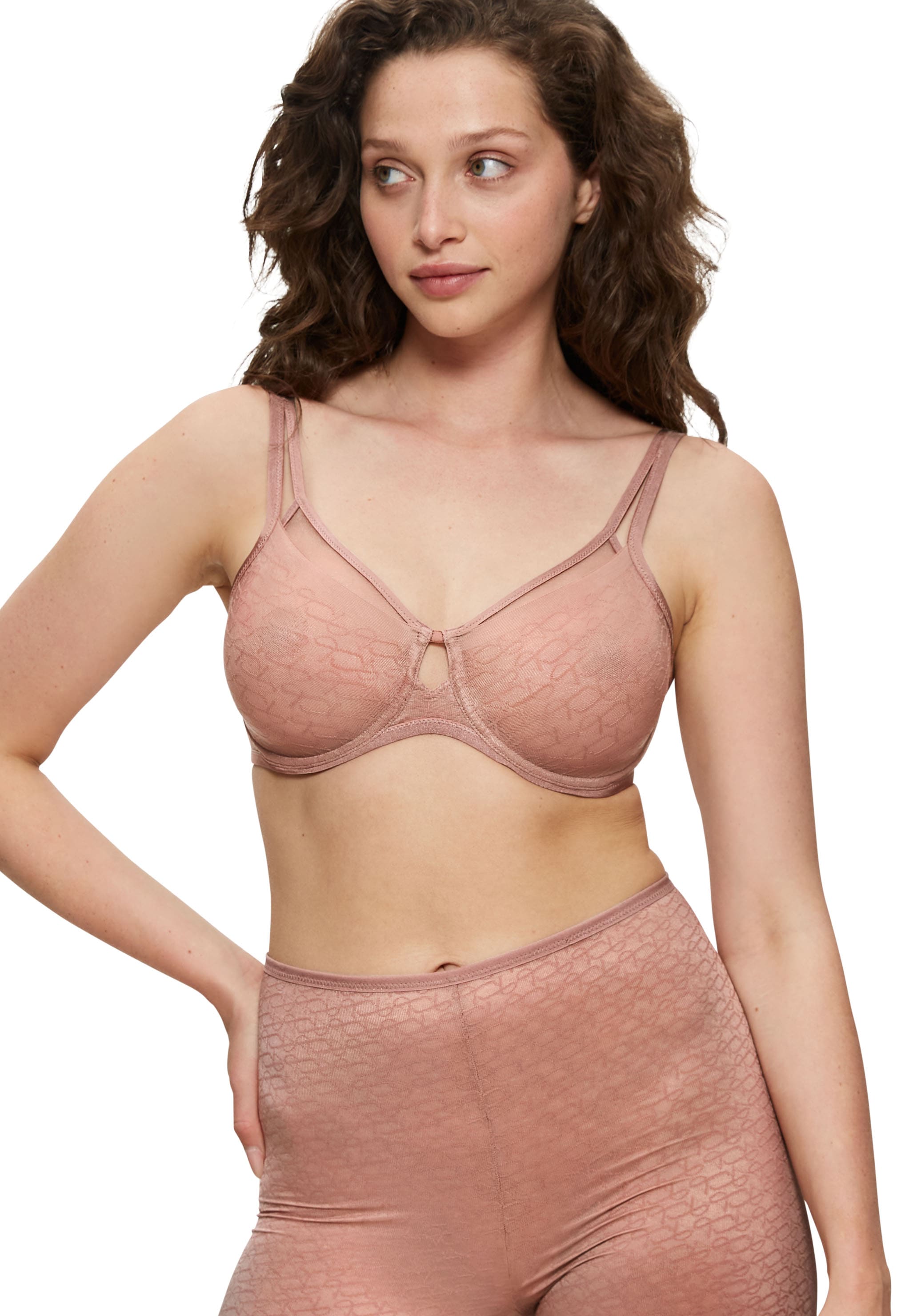 Triumph Minimizer-BH »Signature Sheer W01 EX«, verkleinert die Brust optisch um eine Cup-Grösse, Spitze