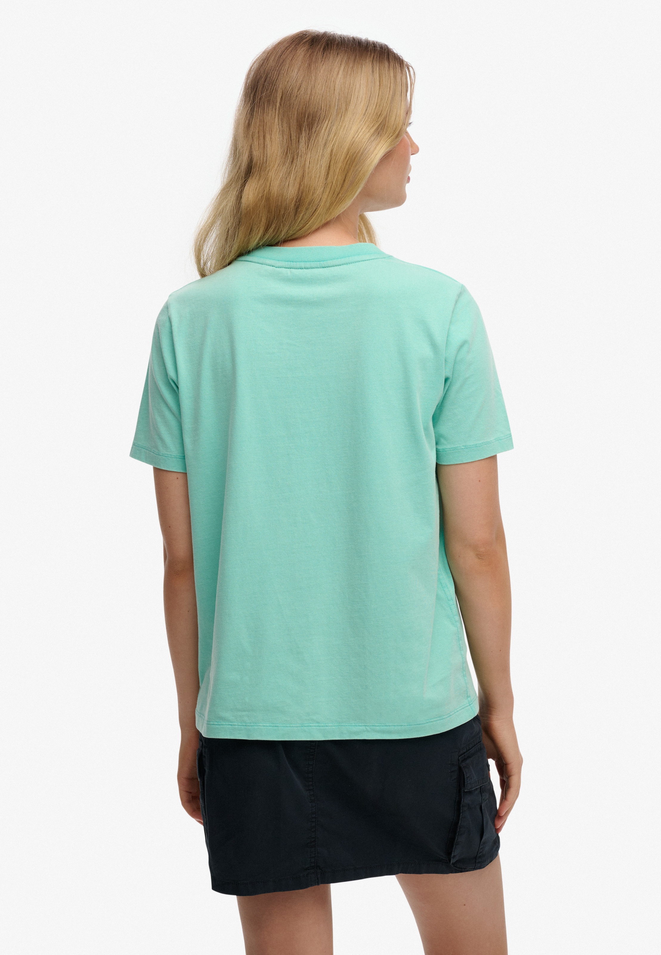 Superdry T-shirt imprimé »ROADSIDE TRADE RELAXED TEE« en coton jersey simple, Relaxed Fit, manches courtes