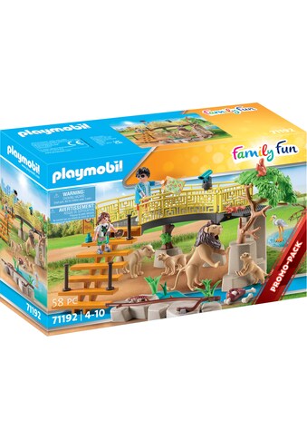 Playmobil® Konstruktions-Spielset »Löwen im Freigehege (71192), Family Fun«, (58 St.),... kaufen