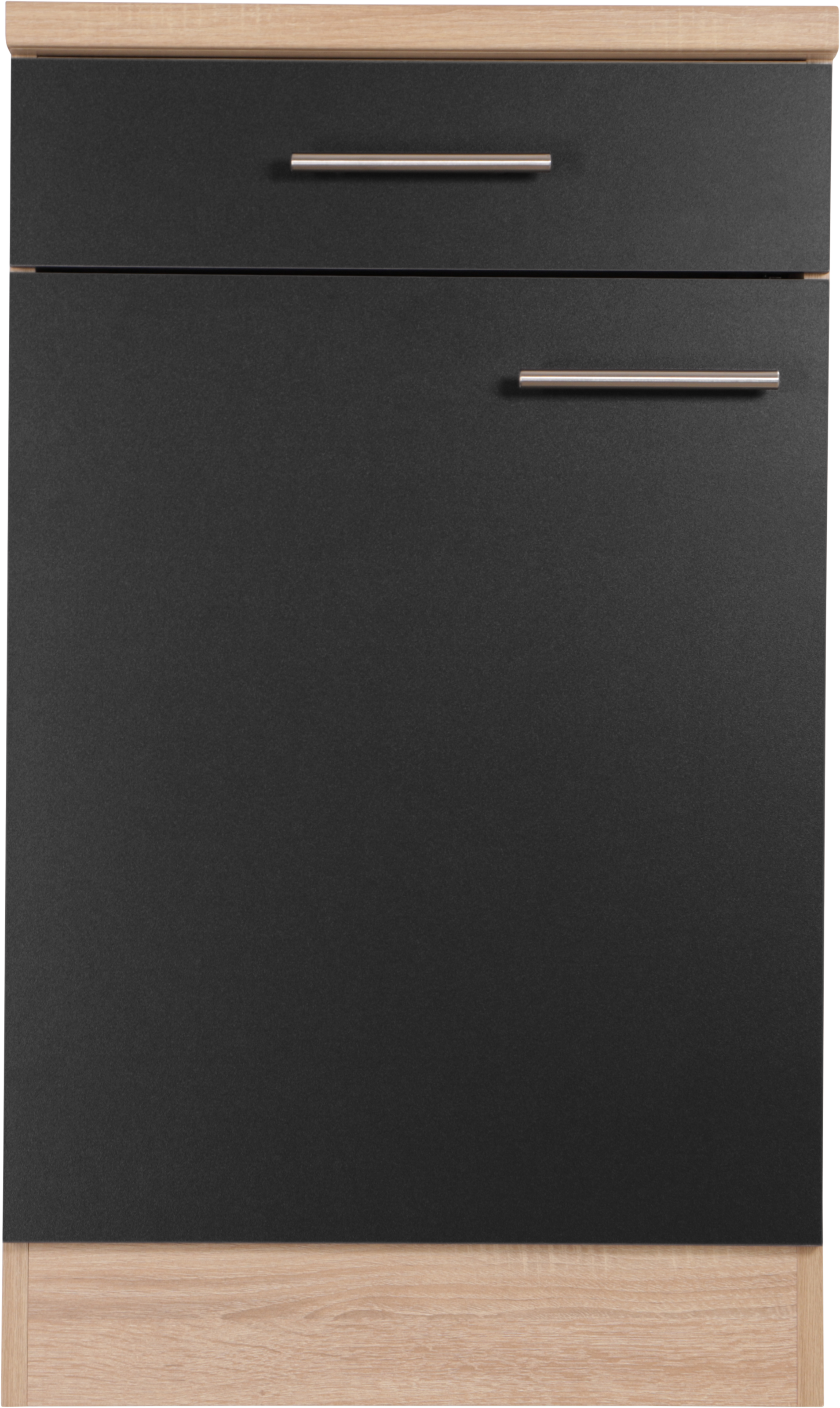 RESPEKTA Armoire basse »Merle« Largeur 50 cm, fermeture douce, poignées en métal, hauteur de travail 85 cm