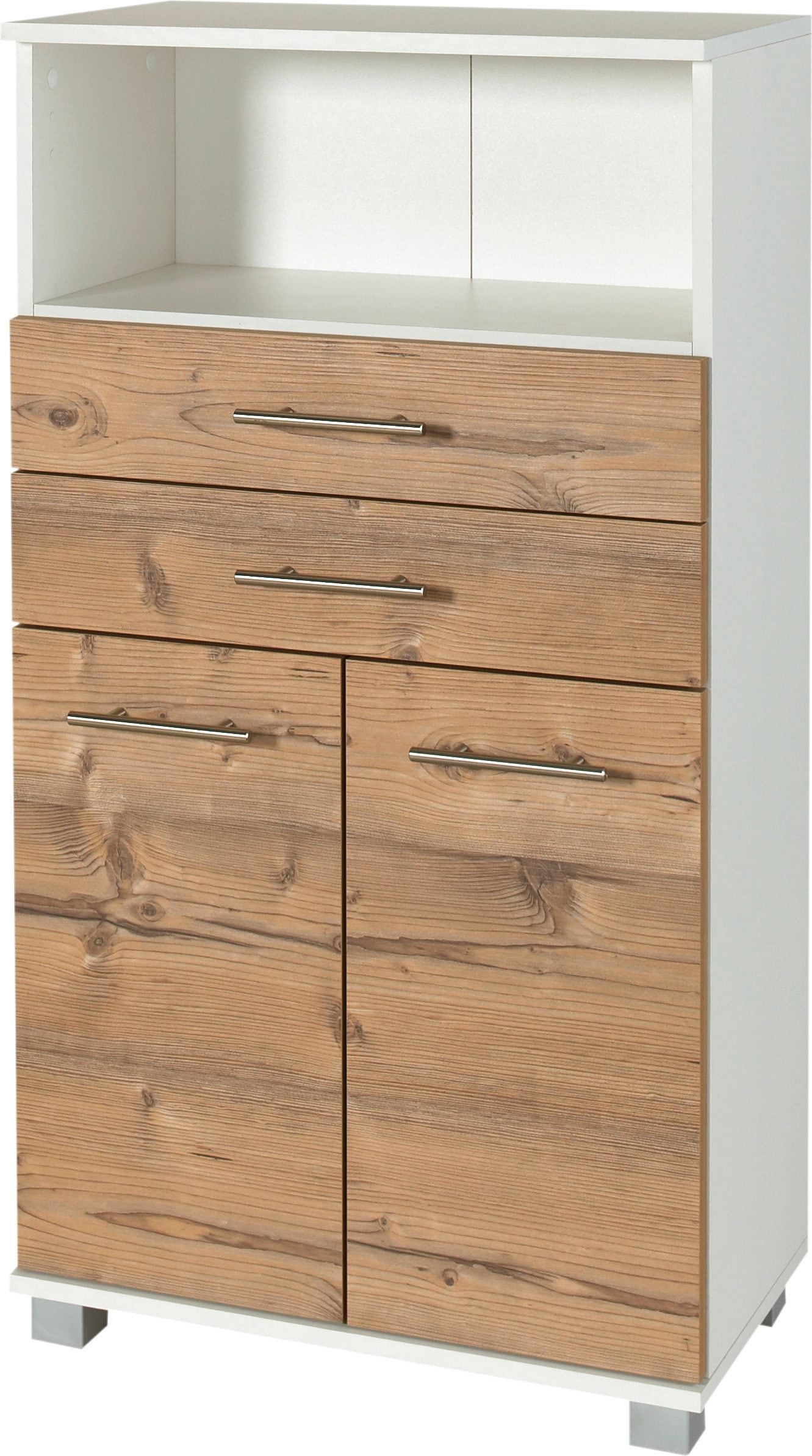 Image of welltime Midischrank "Emmi, Breite 60 cm, Made in Germany" 2 Türen, Metallbeschläge