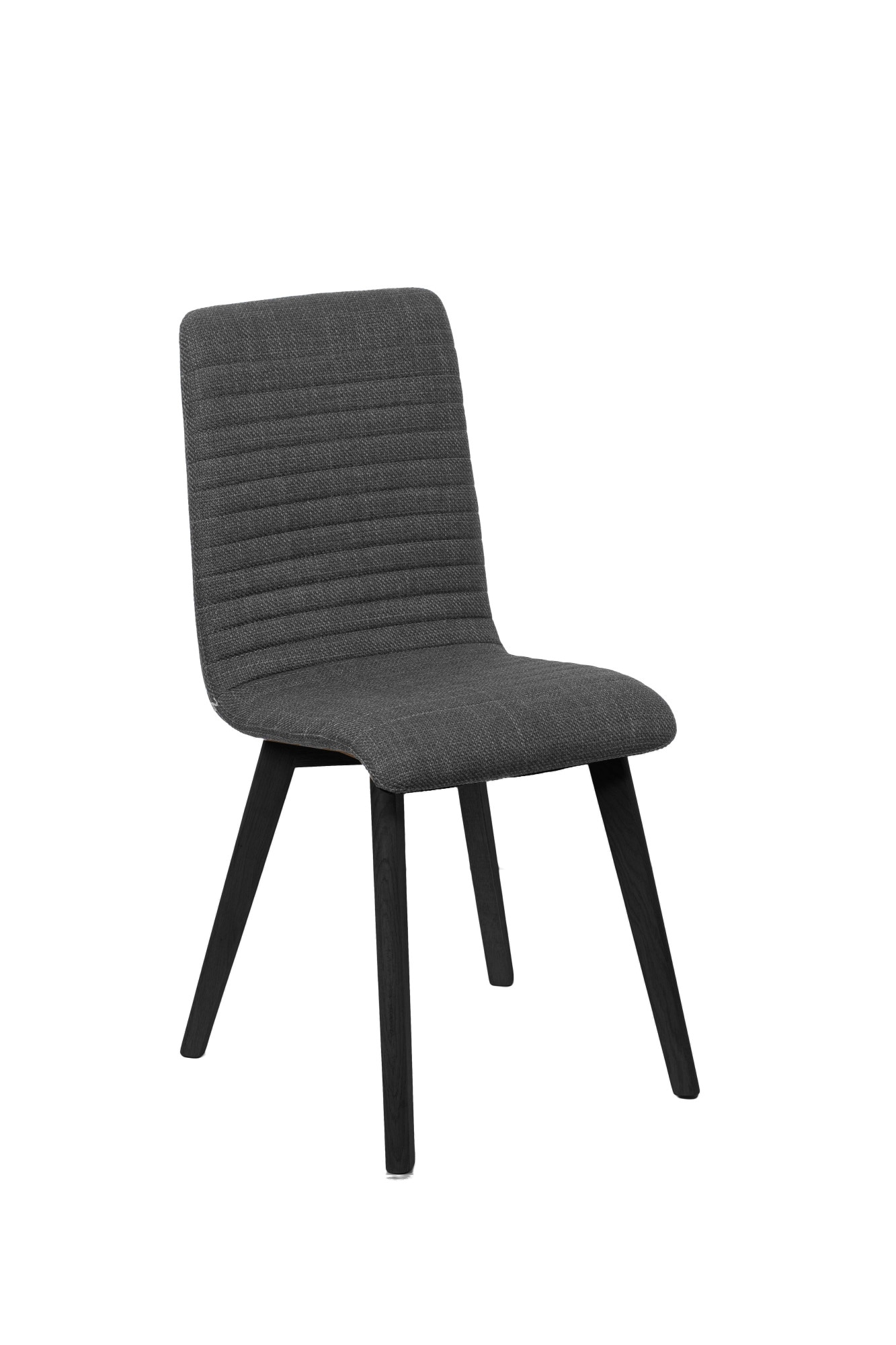 Home affaire 4-Fussstuhl »Arosa Esszimmerstuhl, Polsterstuhl, Küchenstuhl, Speisestuhl, Essstuhl«, (Set), 2 St., Chenille, 2er-Set, Beine aus Massivholz Eiche oder Buche, mit gestepptem Stoff