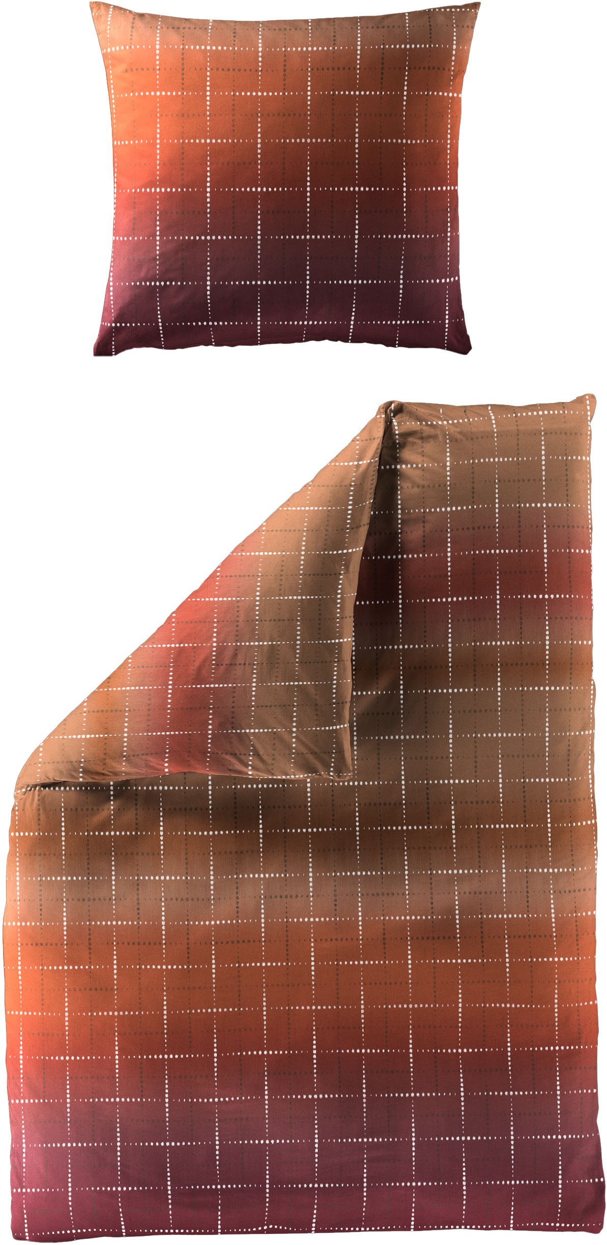Image of BIERBAUM Bettwäsche "4062" 2 Stk. Mako-Satin, 100 % Baumwolle, pflegeleicht