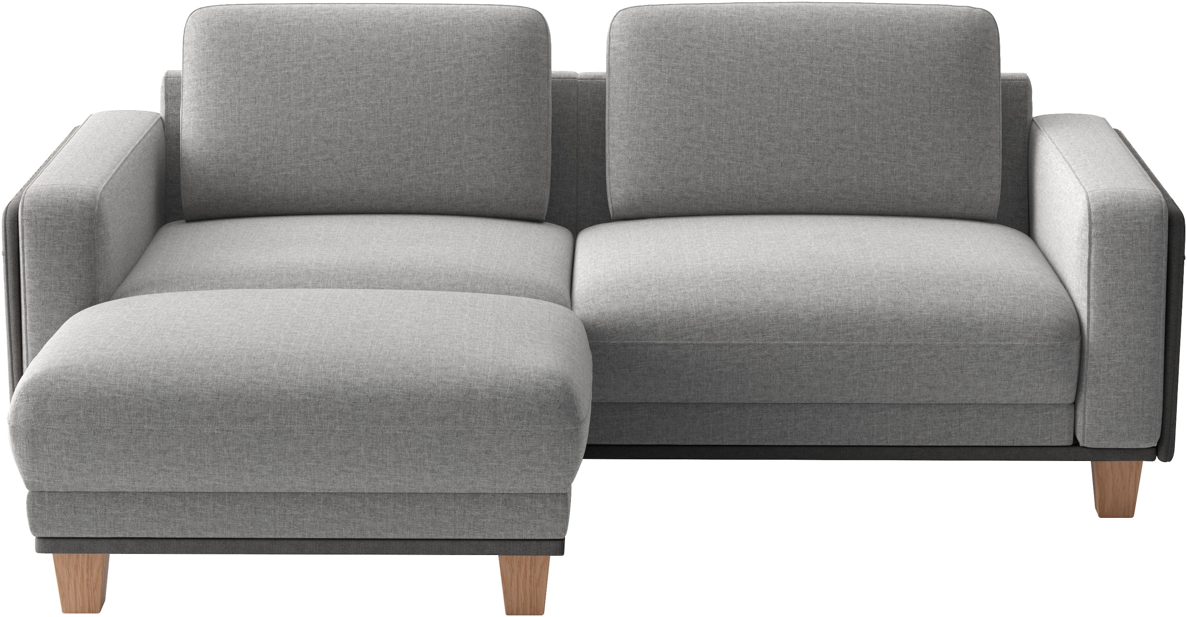 sit&more Ecksofa »Concept« Modernes Sofa in drei Fussfarben zur Auswahl