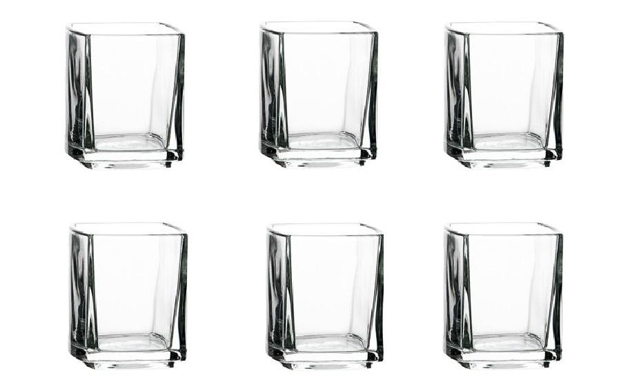 Image of Dessertschale "La Rochère Kube 1dl" 6 Stk. aus Glas