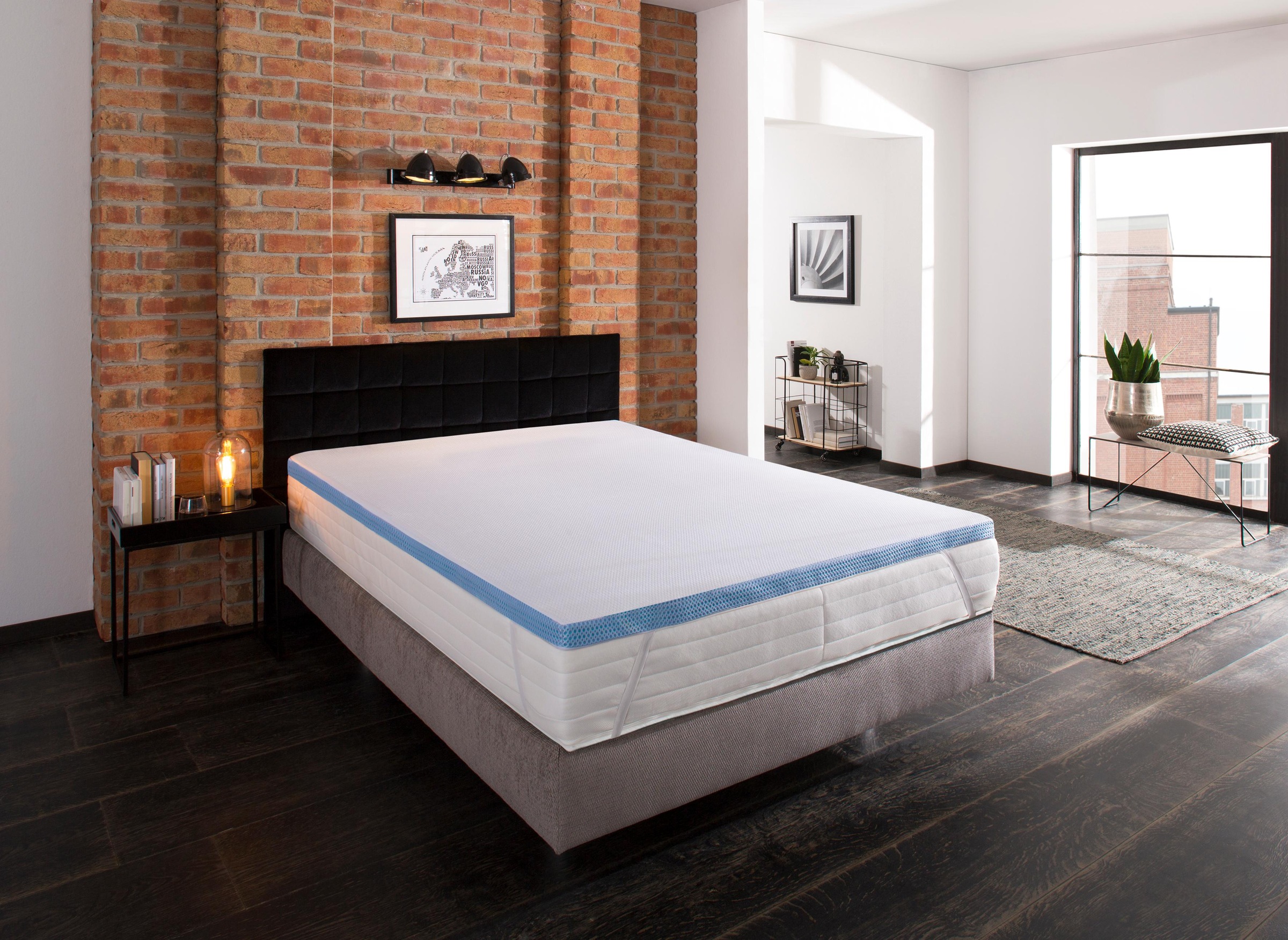 Image of my home Topper »Aquam«, (1 St.), Mit kühlendem Coolmax-Bezug für eine gute Temperaturregulierung. Gut auch für heisse Sommernächte und Schwitzer bei Ackermann Versand Schweiz