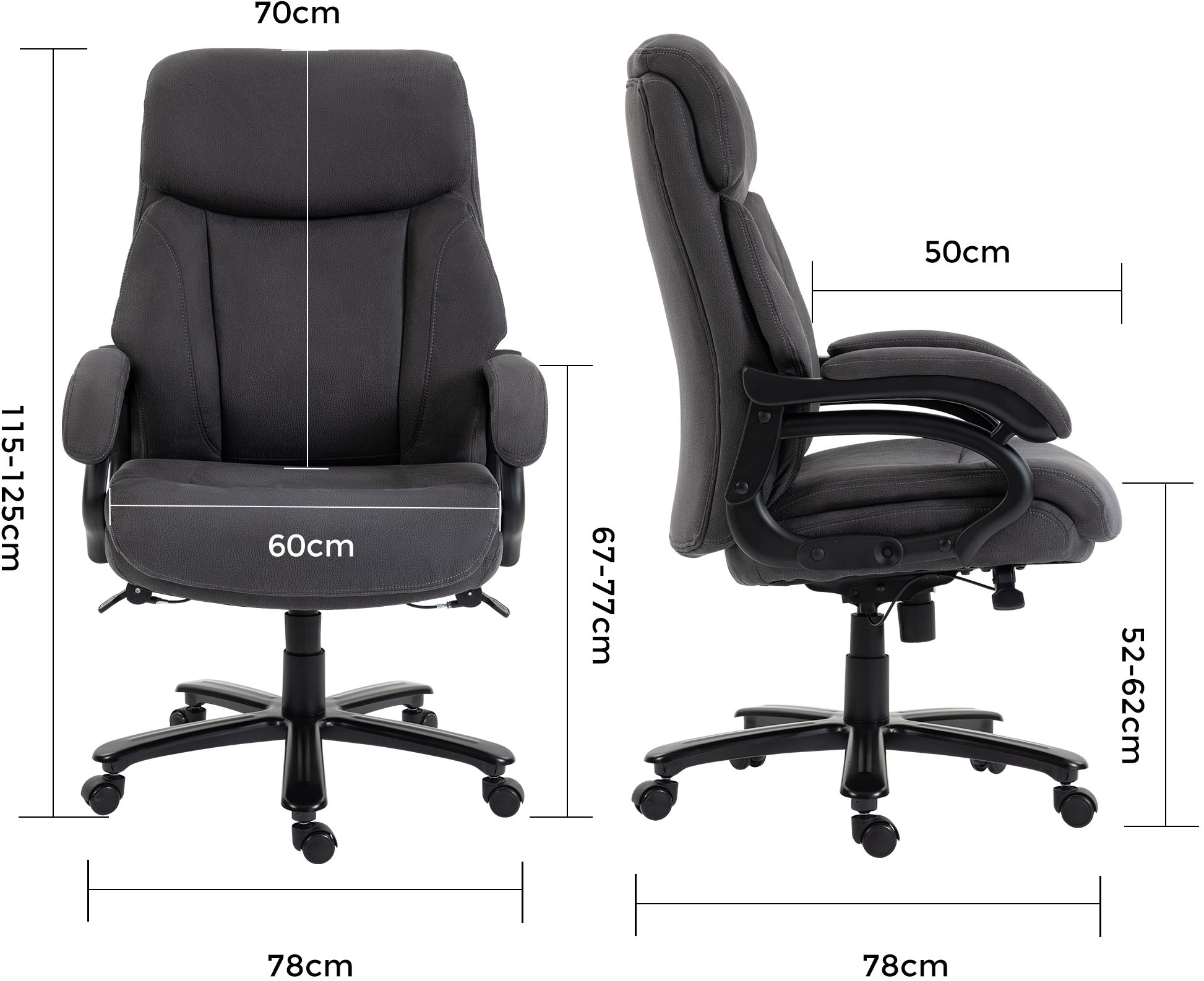 Duo Collection Fauteuil de direction »Ennio« () Ressort, jusqu'à 180kg
