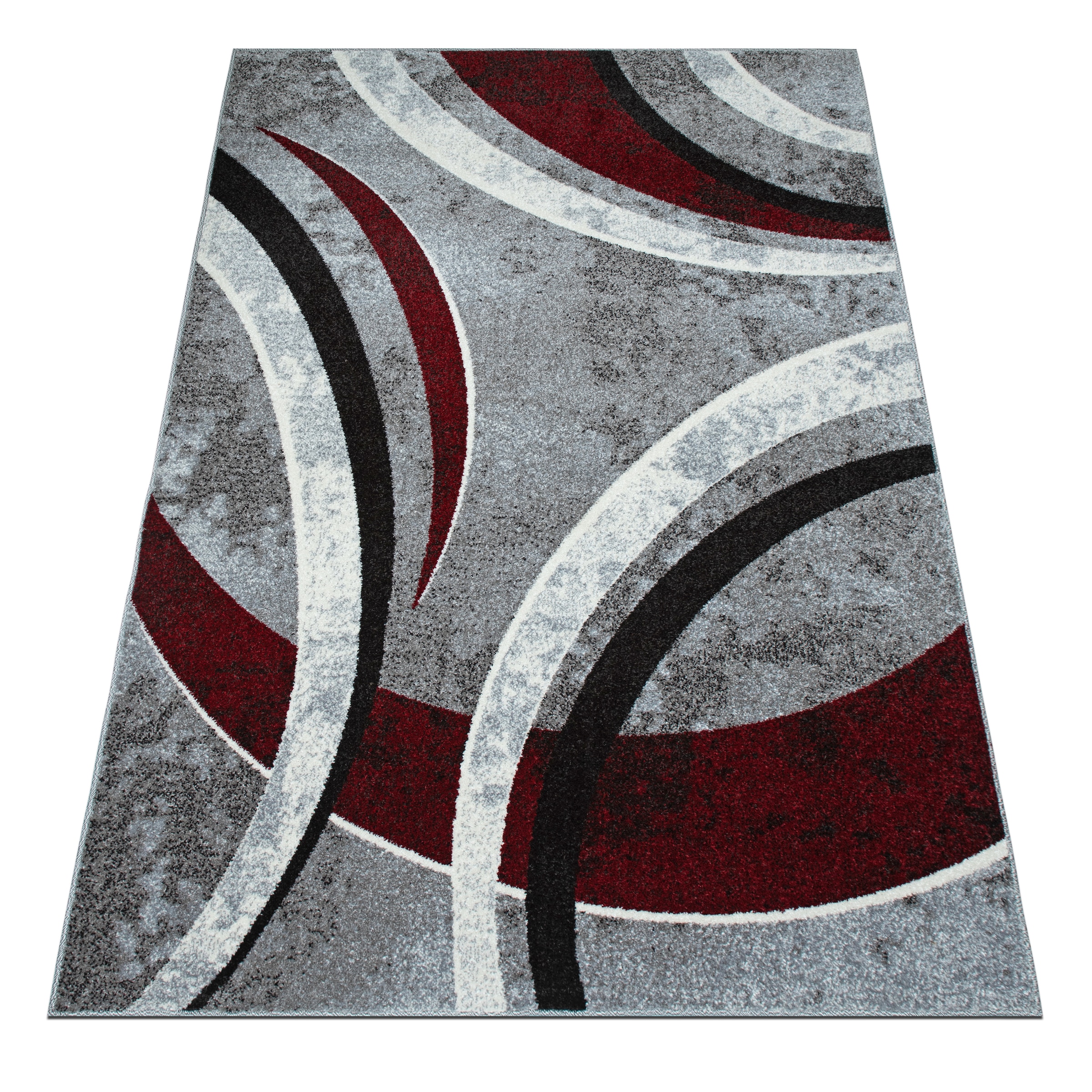 GOODproduct Teppich »Flow, geometrisches Design« rechteckig 9 mm Höhe grafisch, abstrakt, elegant, Wohnzimmer, Schlafzimmer