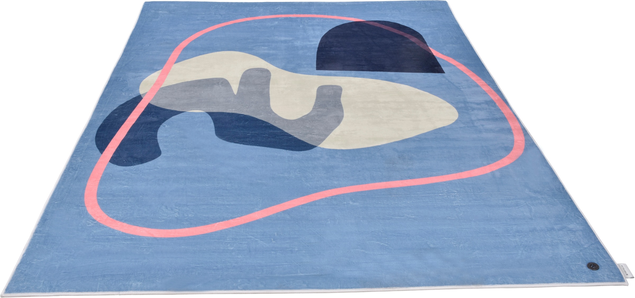 Image of TOM TAILOR HOME Teppich "Shapes - FIVE" rechteckig 5 mm Höhe Kurzflor, bedruckt, modernes Design