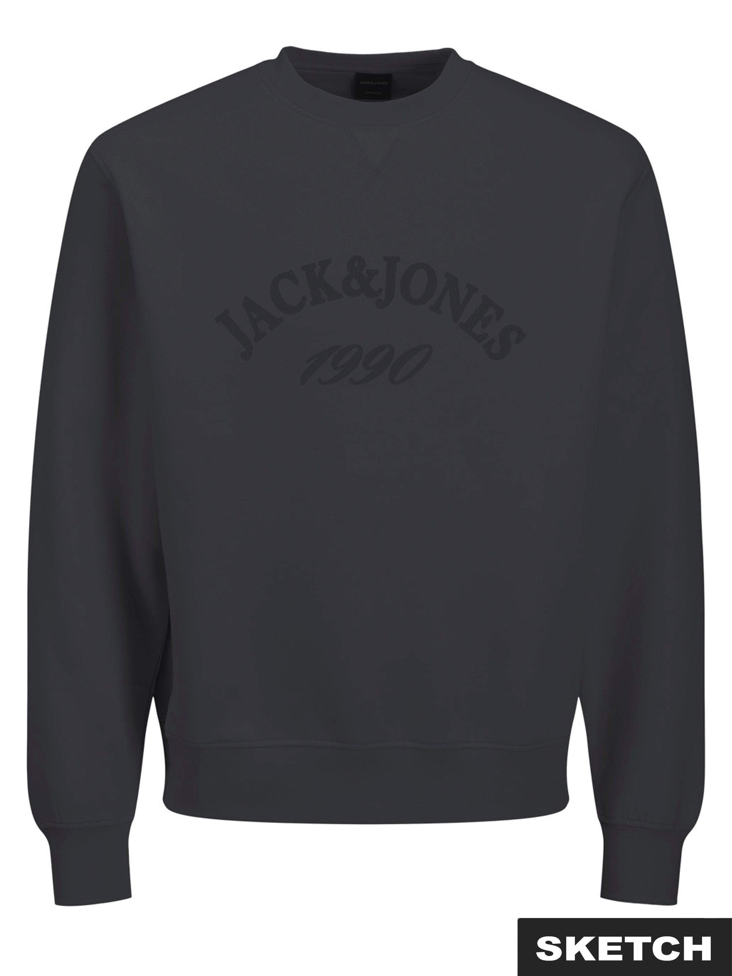 Image of Jack & Jones Sweatshirt "JORBLEECKER BRANDING SWEAT CREW BF"