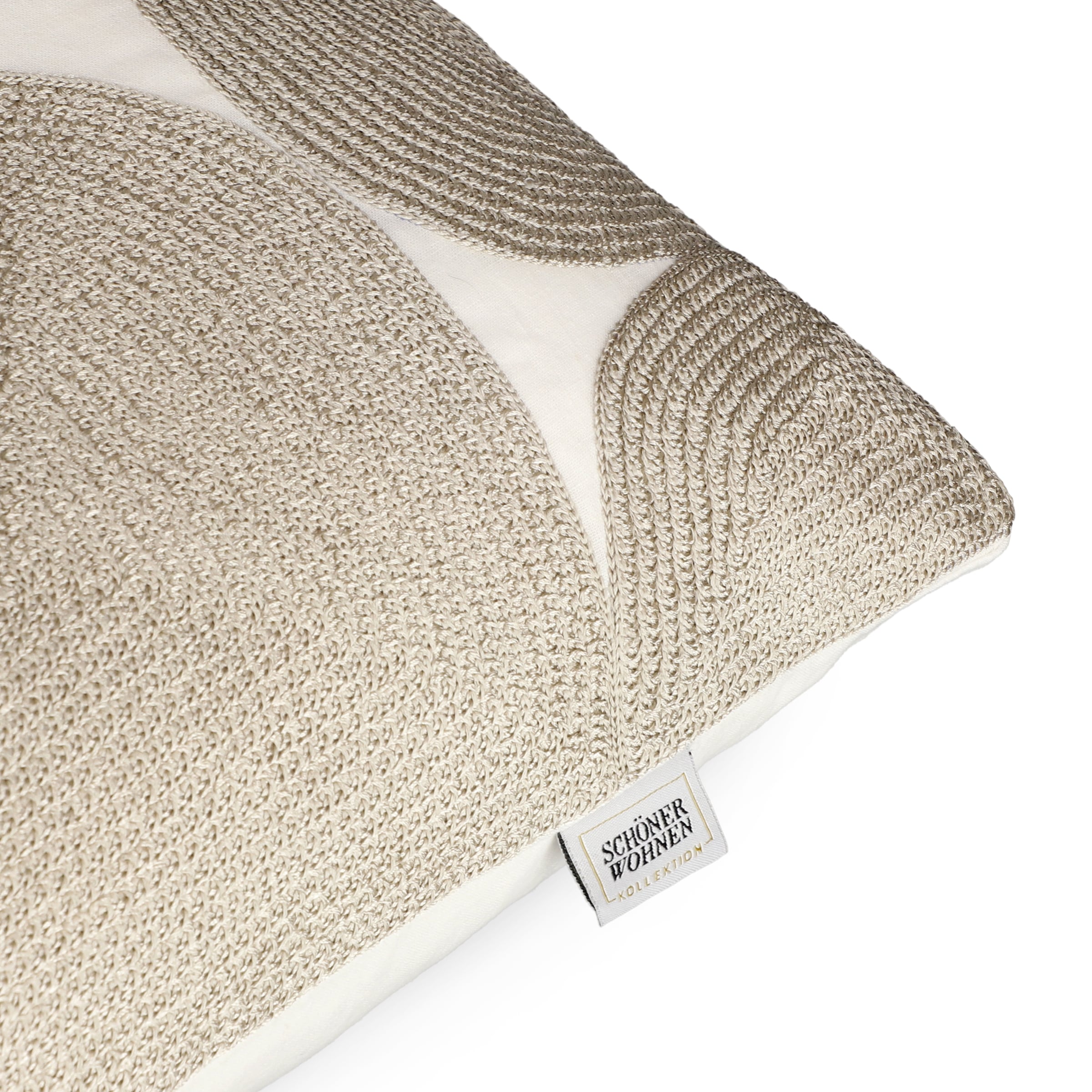 SCHÖNER WOHNEN-Kollektion Coussin décoratif »Pebble« aus hochwertigen Naturfasern