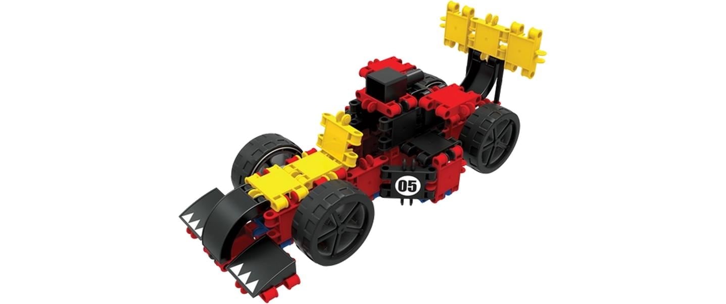 Spielbausteine »Sombo Clics Rollerbox 400 Teile«, (400 St.)