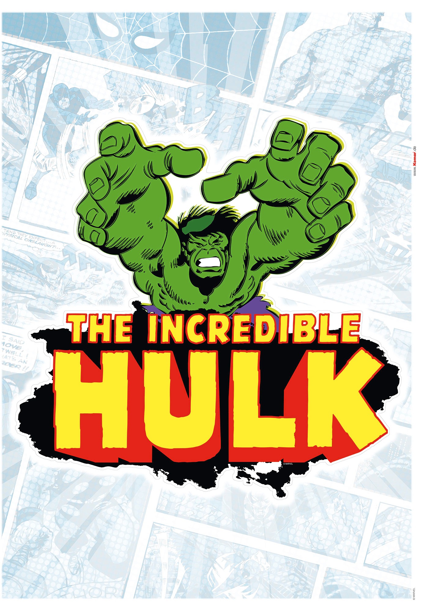 Image of Komar Wandtattoo »Hulk Comic Classic«, (1 St.), 50 x 70 cm bei Ackermann Versand Schweiz