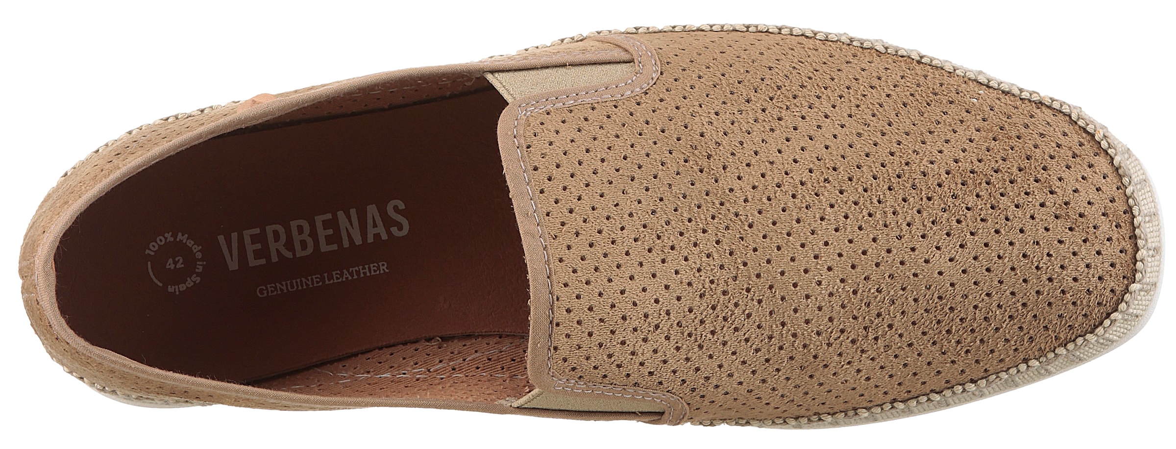 VERBENAS Slipper »Boris Hole Gallery«  Espadrilles, Sommerschuh, Freizeitschuh mit luftiger Perforierung
