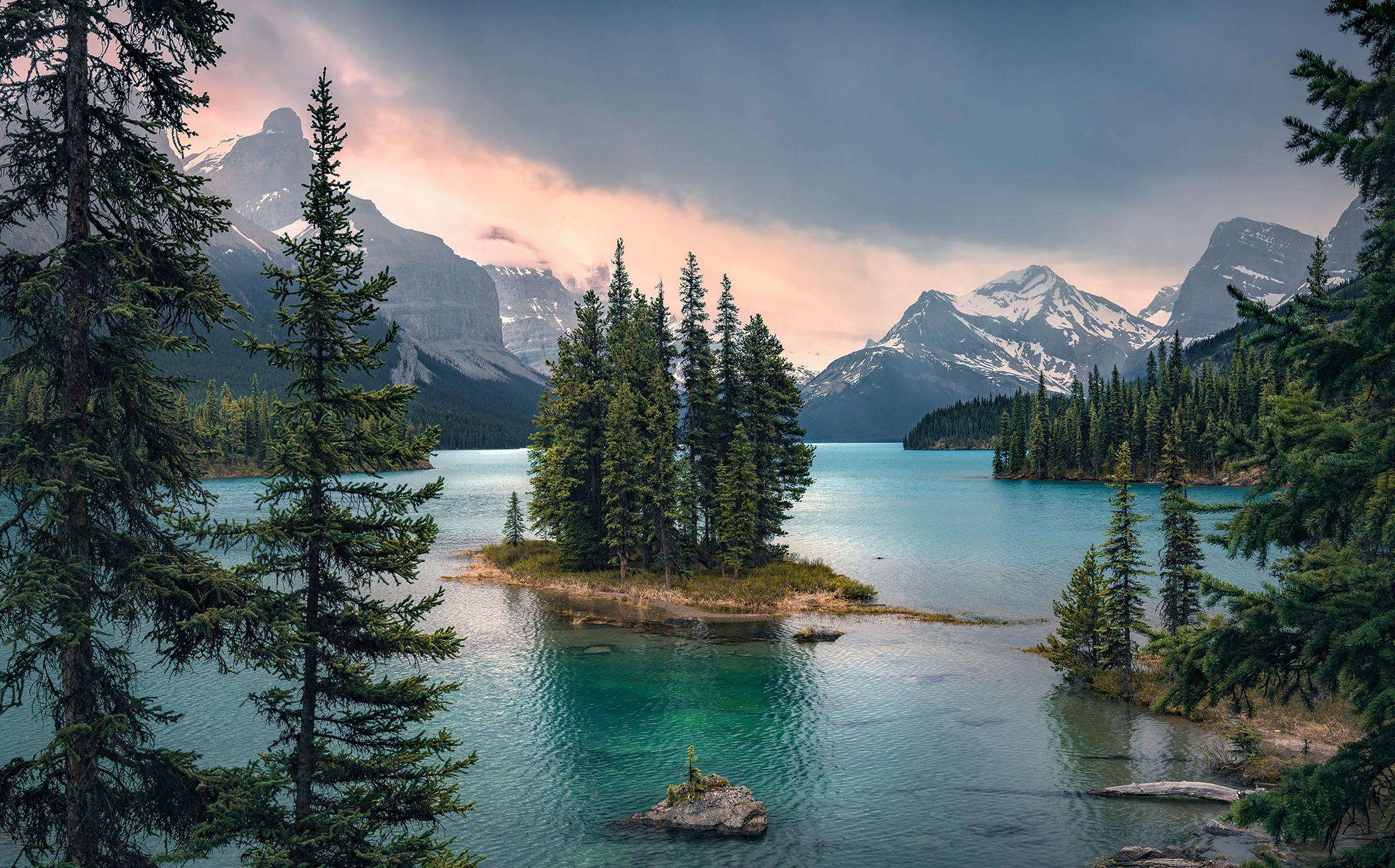 Image of Komar Fototapete »Spirit Island«, mehrfarbig-natürlich-bedruckt bei Ackermann Versand Schweiz