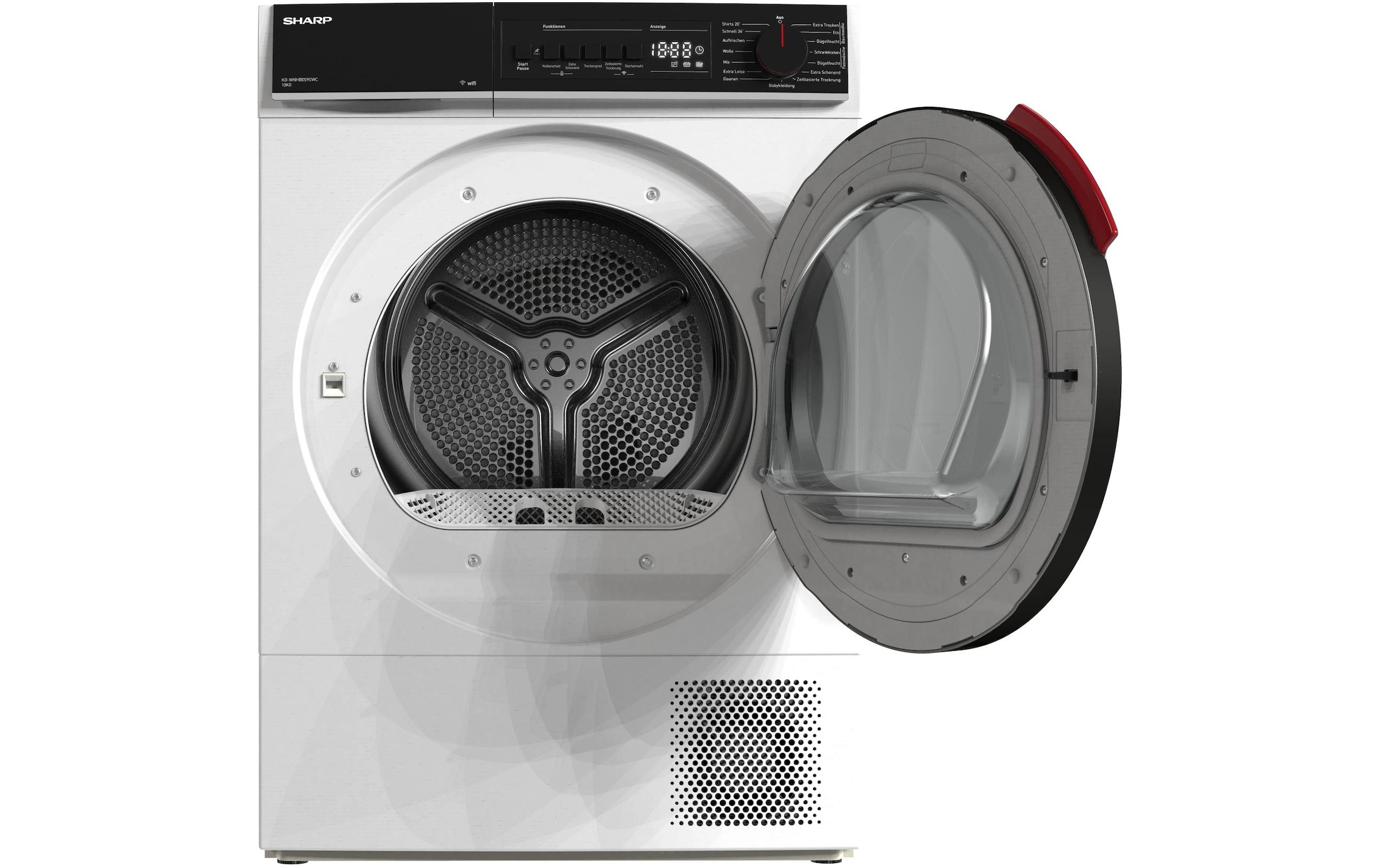 Sharp Sèche-linge à pompe à chaleur »KD-WNHB0S9GWC-DE«