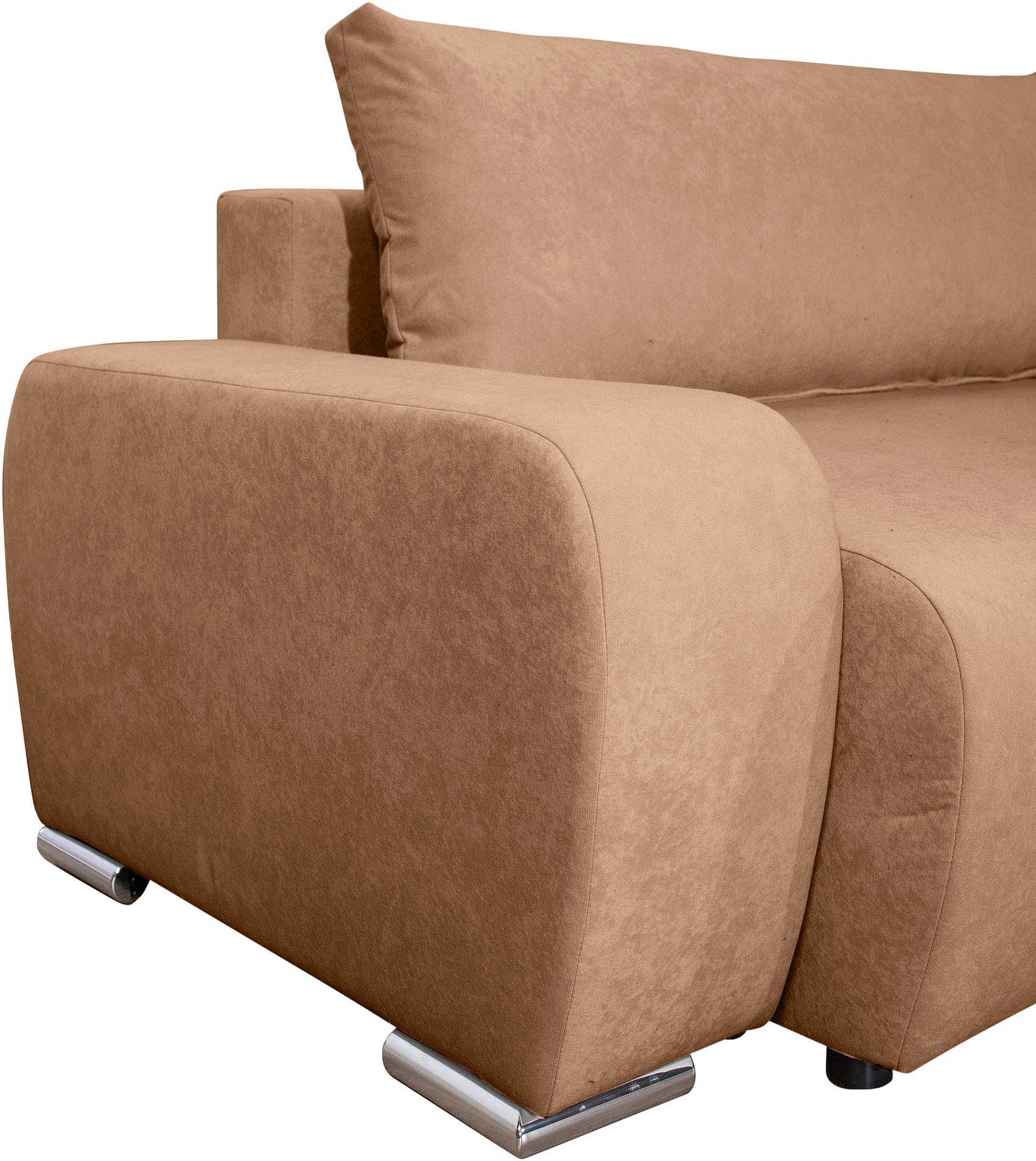 COLLECTION AB Ecksofa »Poppy, L-Form, Breite 227 cm mit Schlaffunktion« inkl. Schlaffunktion und Bettkasten