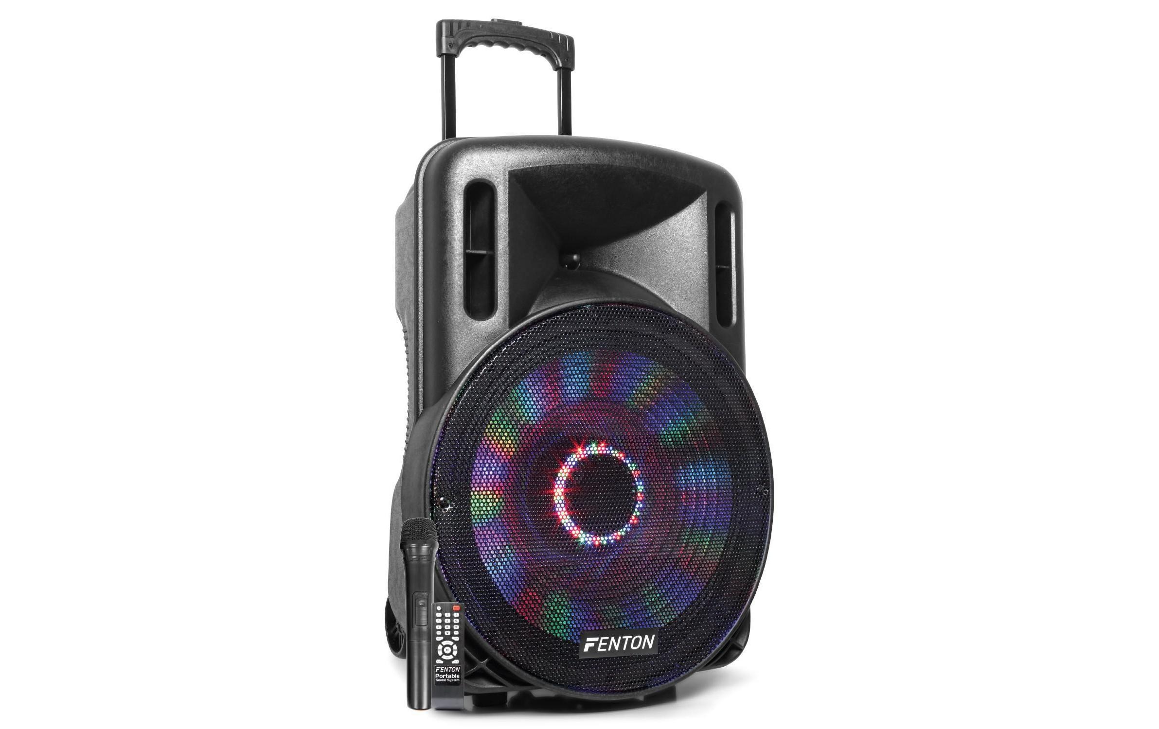 FENTON Lautsprecher »FT15LED Aktiv Trolley-Speaker« ( )