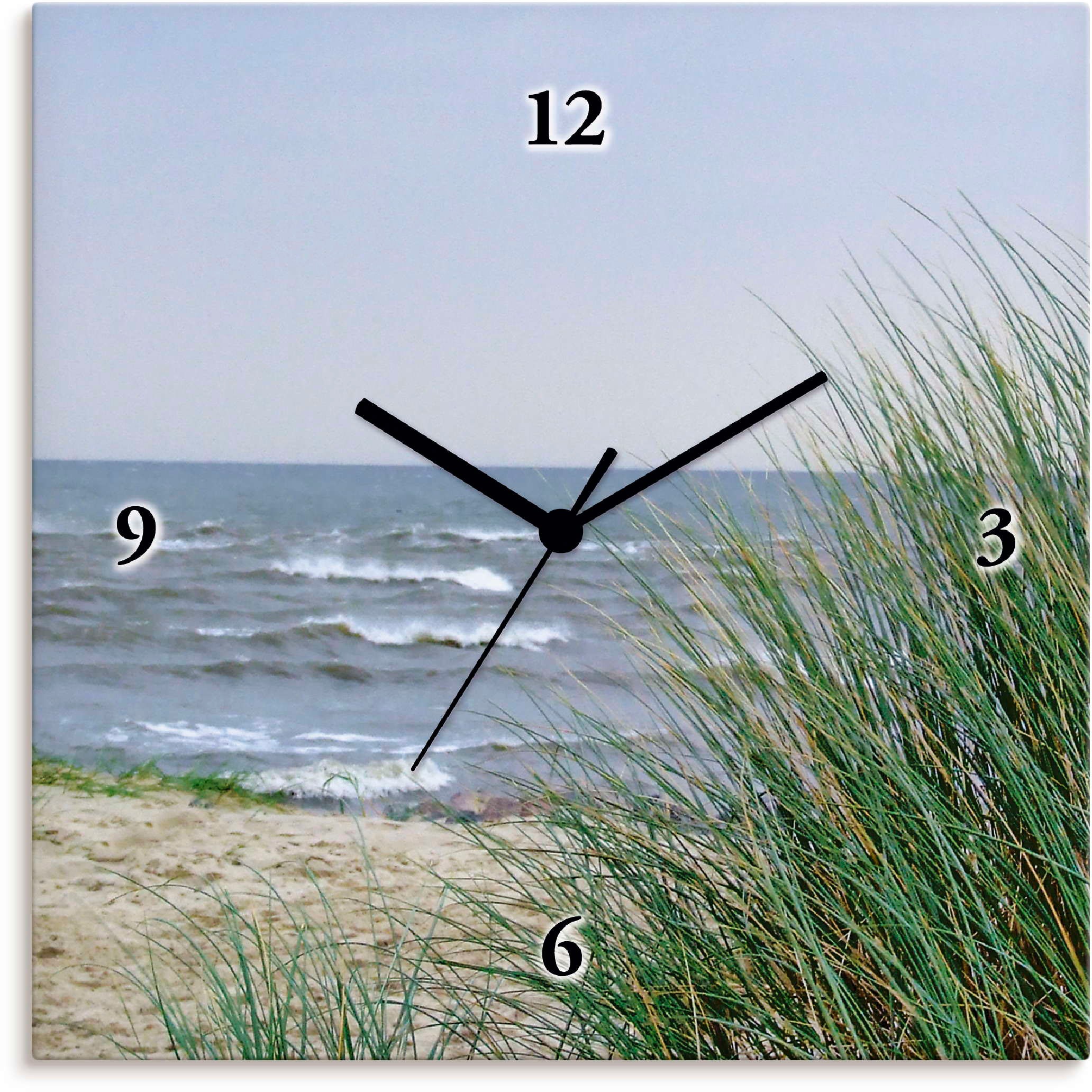 Image of Artland Wanduhr »Raue See mit Dünen« bei Ackermann Versand Schweiz