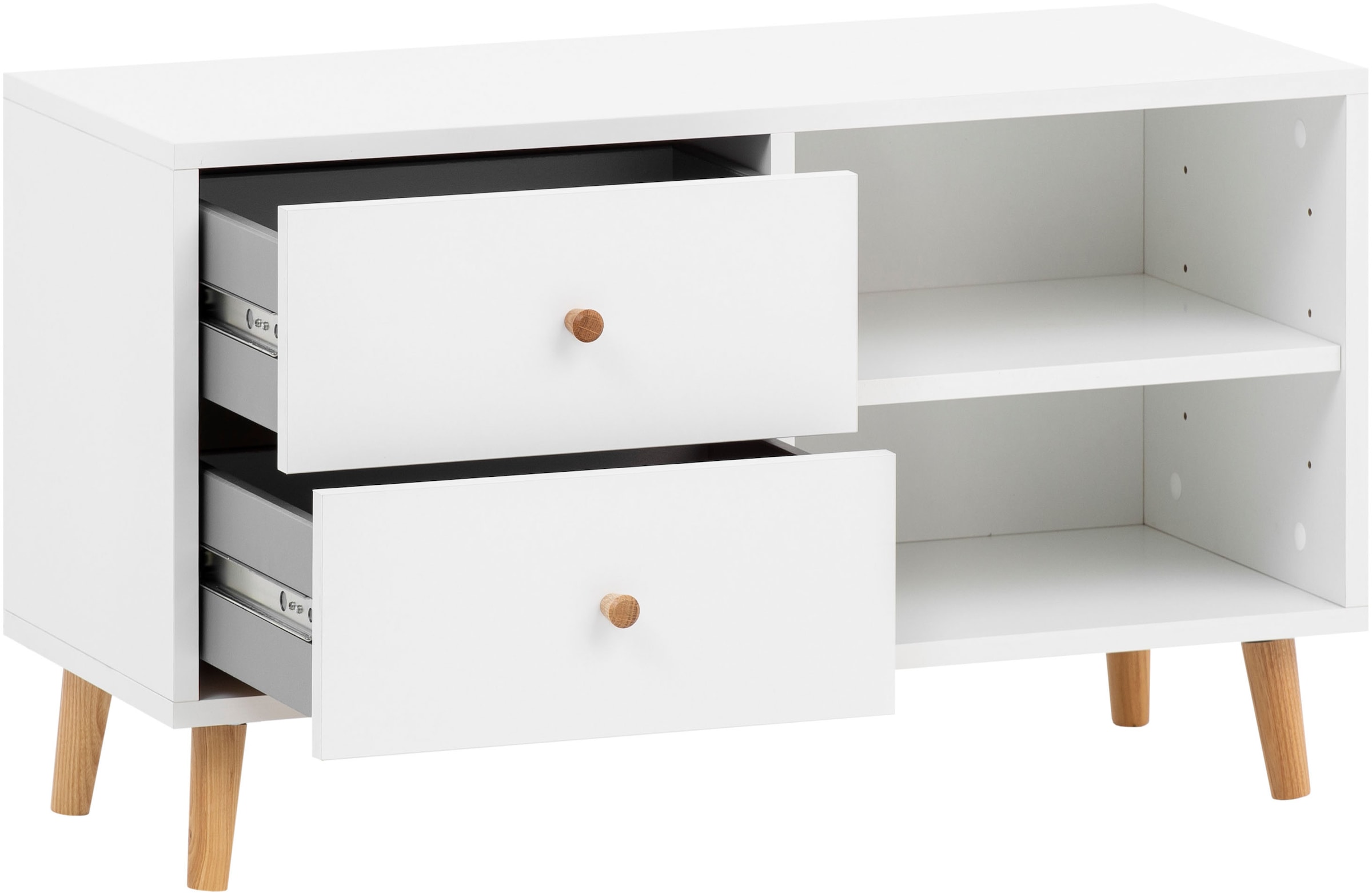 Schildmeyer Bank »Bjarne, Breite 78 cm« Griff und Möbelfüsse aus Massivholz