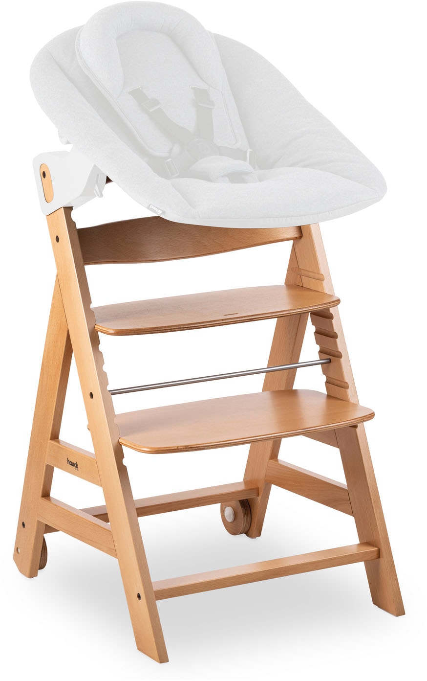 Hauck Hochstuhl »Beta+« () mit Holzrädern