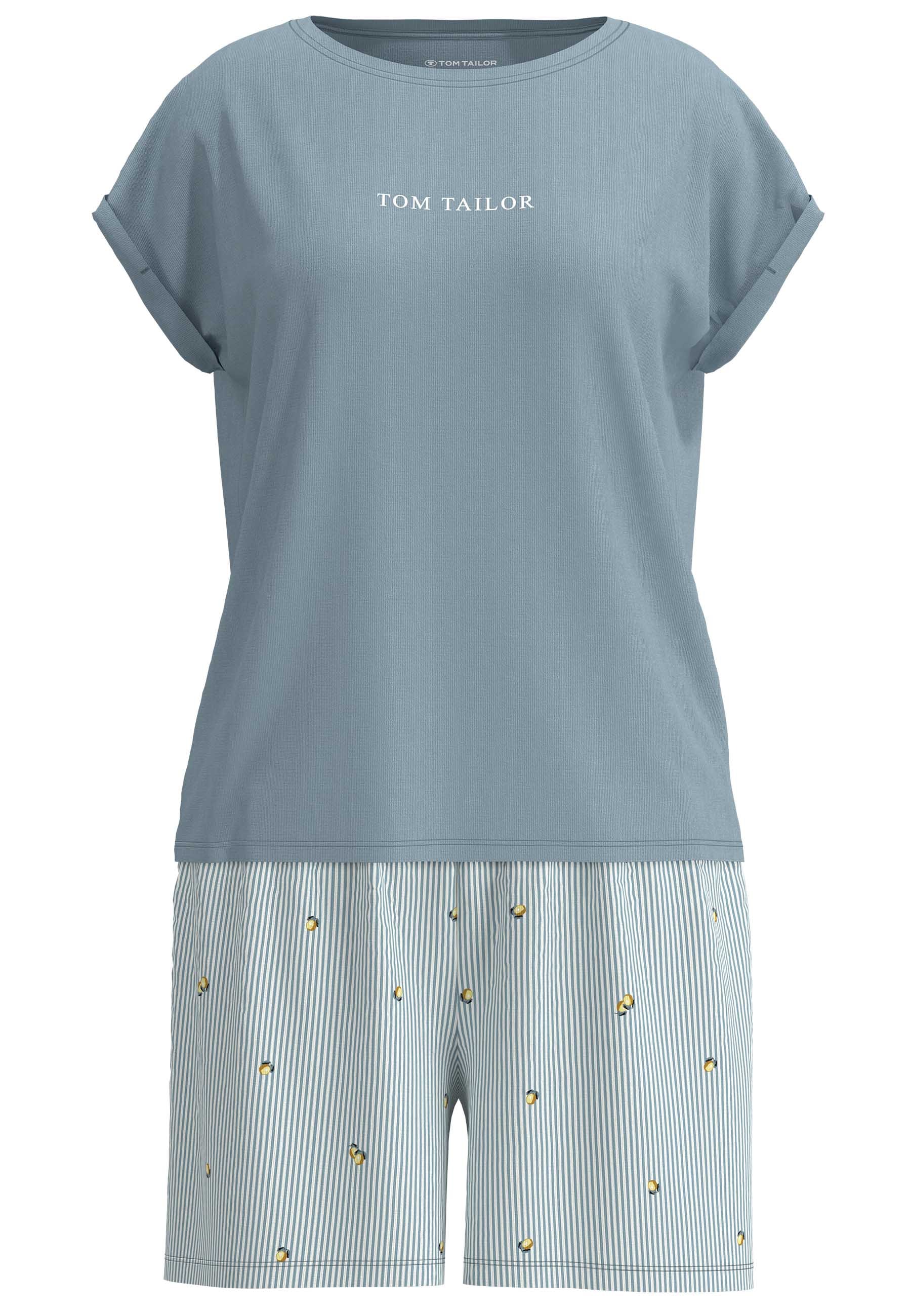 TOM TAILOR Shorty atmungsaktiv, Viskosemix