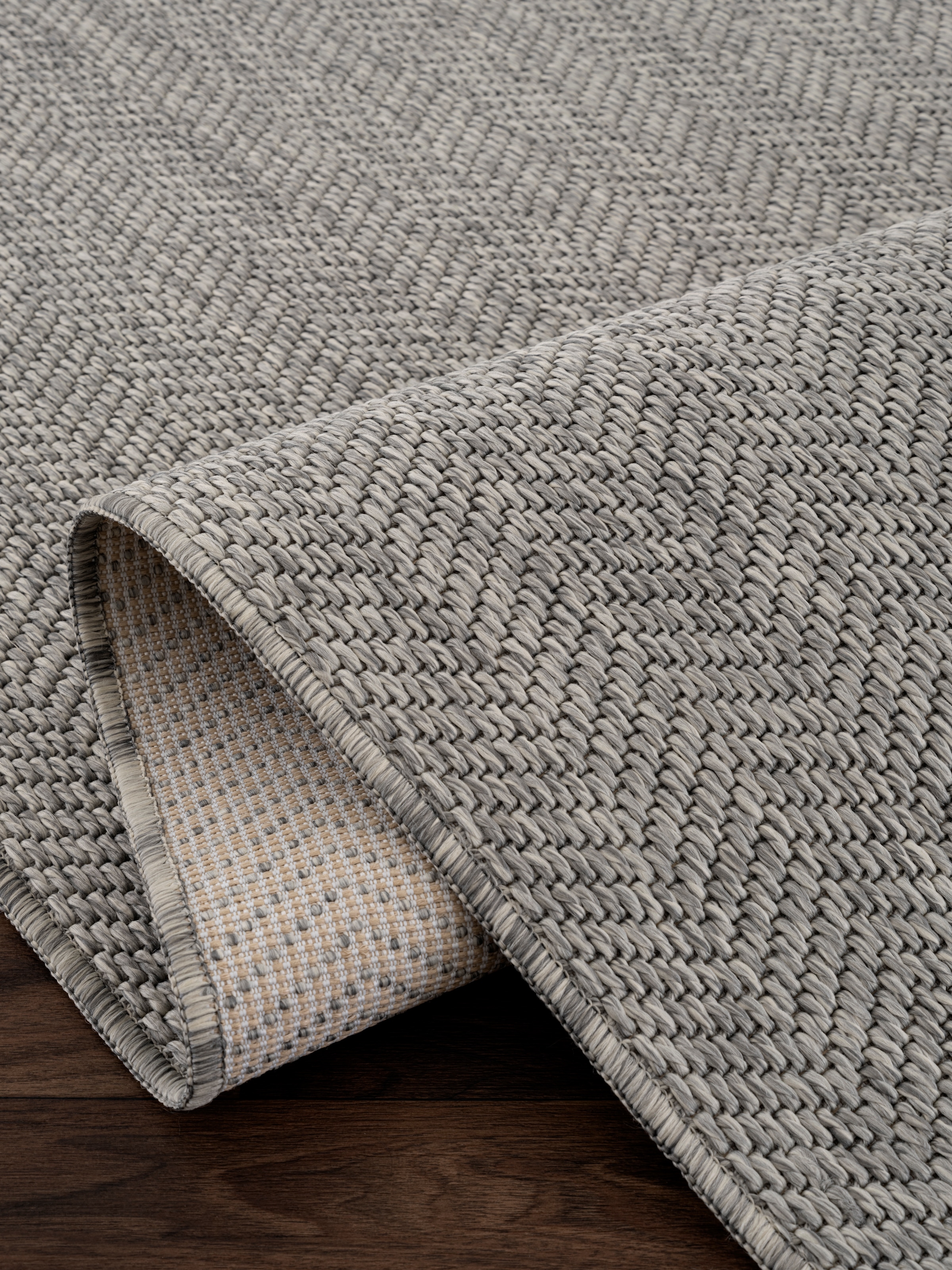 GOODproduct Teppich »Nollan, In- und Outdoor geeignet, Balkon, Camping« rechteckig 8 mm Höhe Wetterfest & UV-beständig, Sisal-Optik, Esszimmer, Wohnzimmer