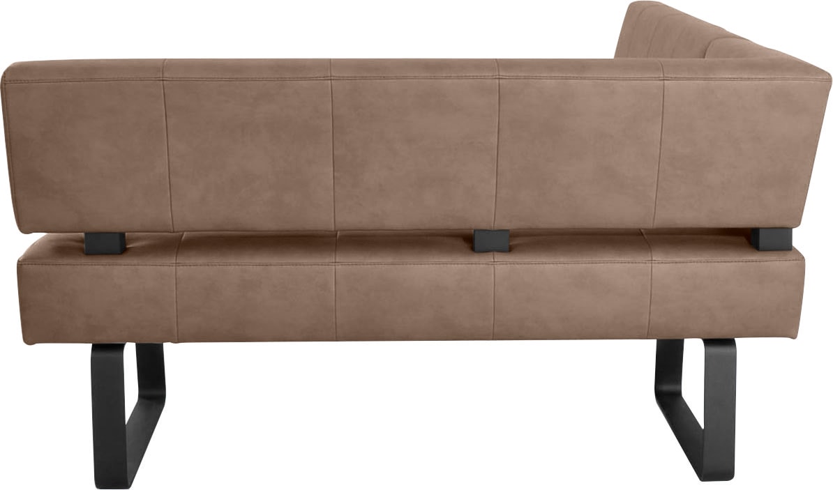 K+W Komfort & Wohnen Eckbank »Spider II« Sitzsteppung, bequem durch Sandwichbauweise, 2 Stellmasse