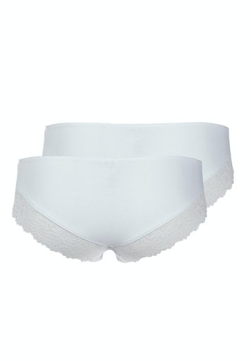 Skiny Panty »CottonLace Essentials«, (2er Pack)